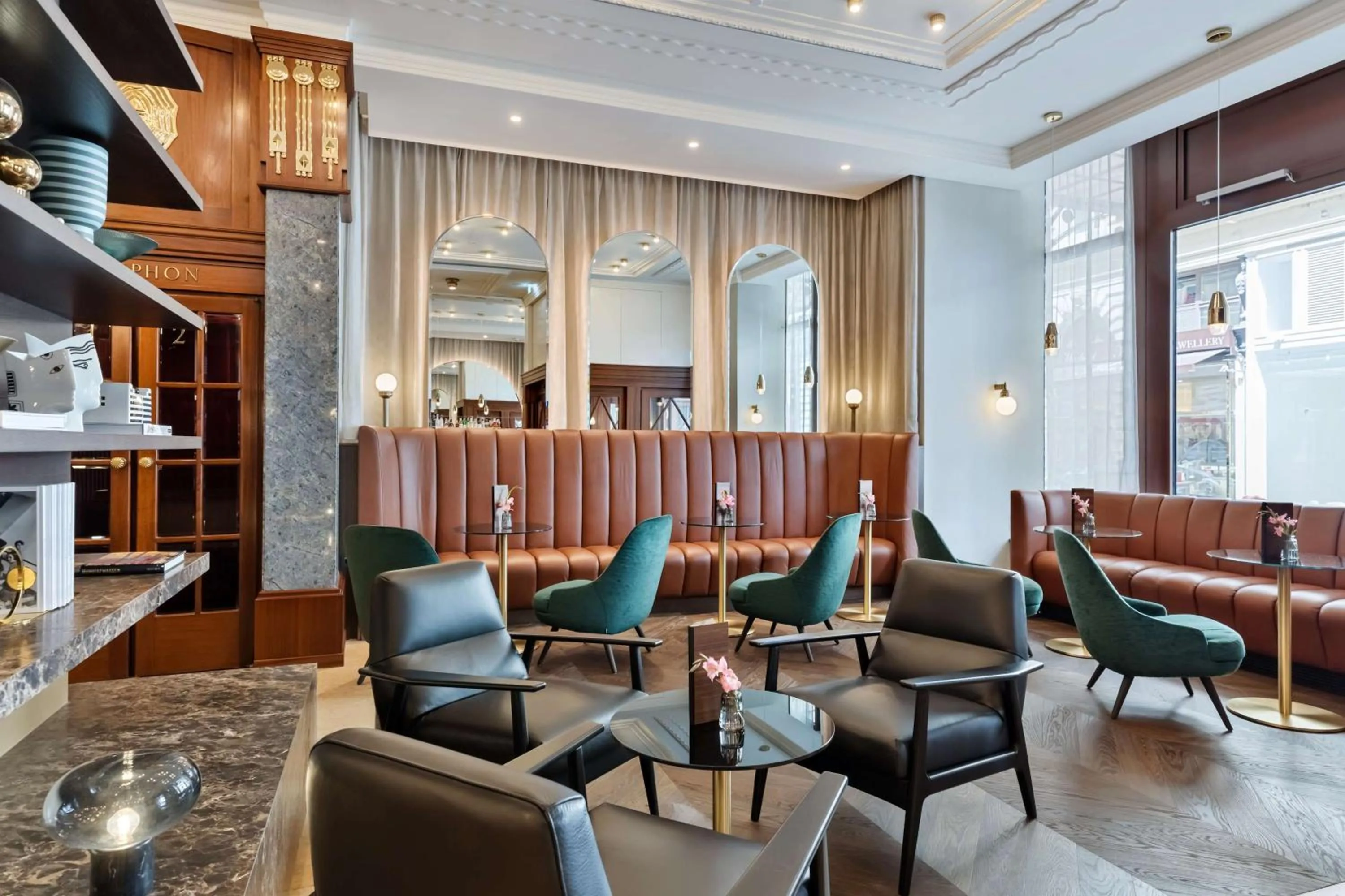 Lobby or reception in Hotel Astoria Vienna, Curio Collection by Hilton