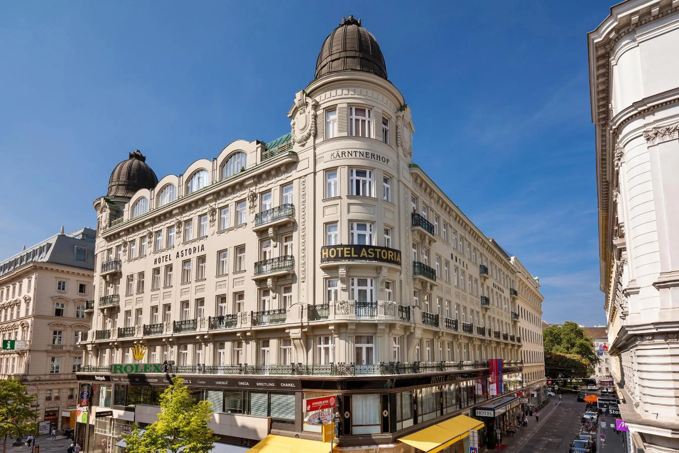 Facade/entrance in Hotel Astoria Vienna, Curio Collection by Hilton