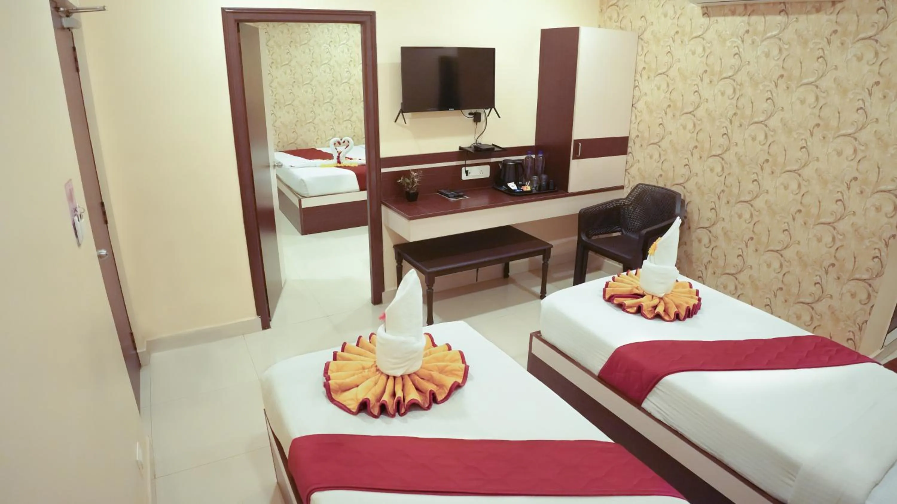 Bed in Hotel Mountview Comforts