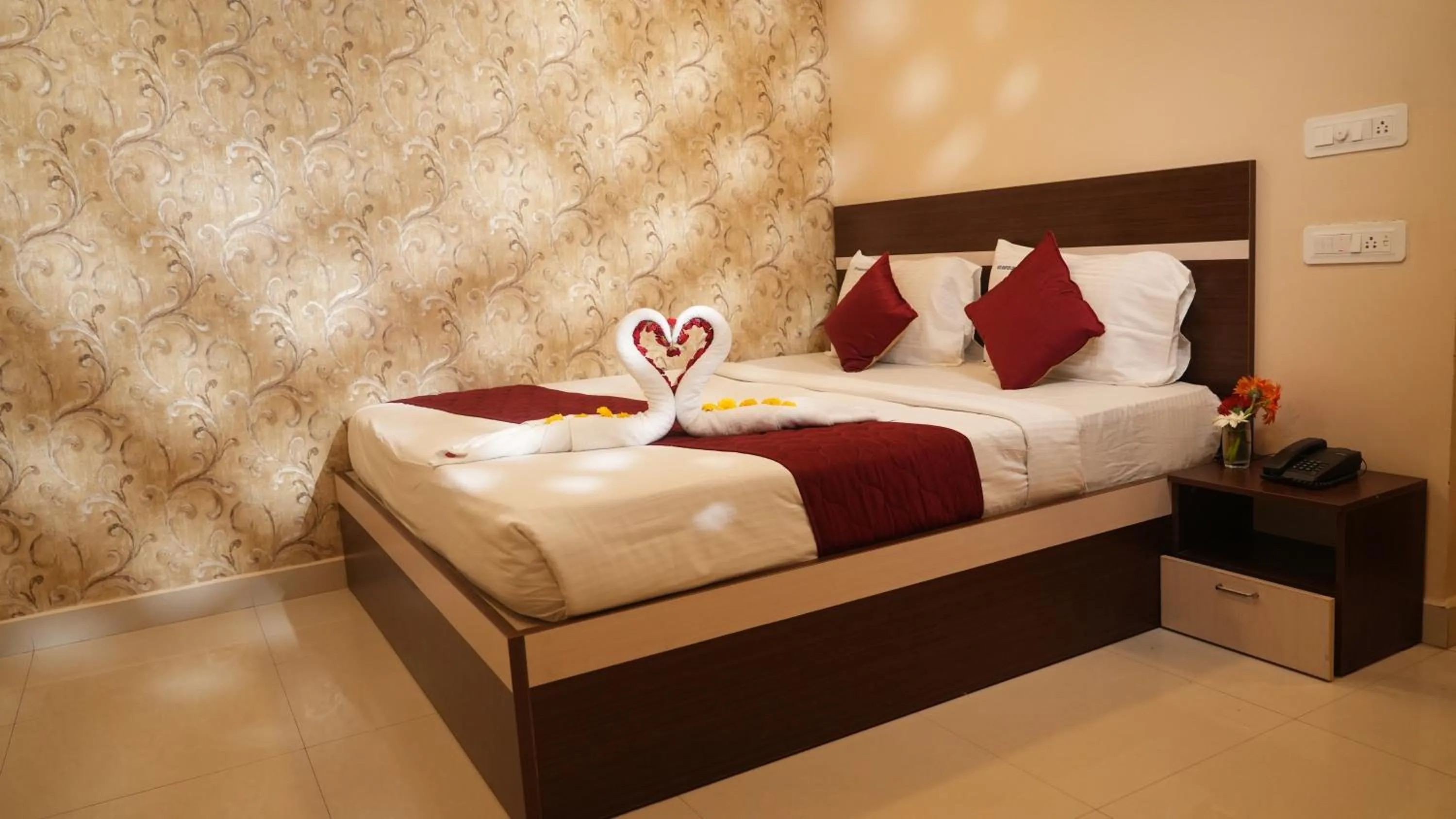 Bed in Hotel Mountview Comforts