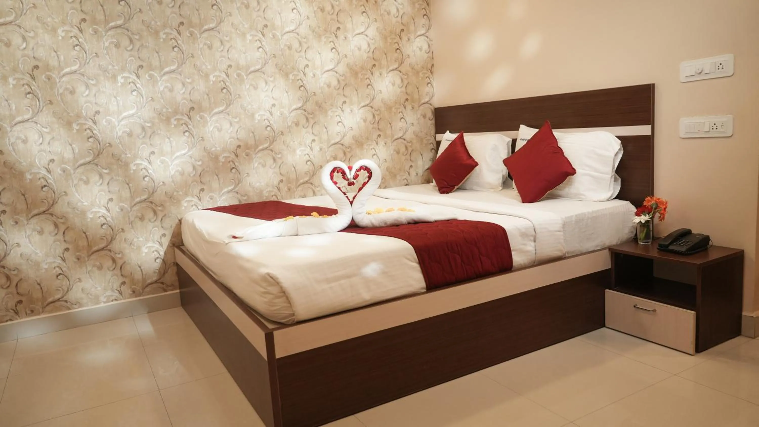 Bed in Hotel Mountview Comforts