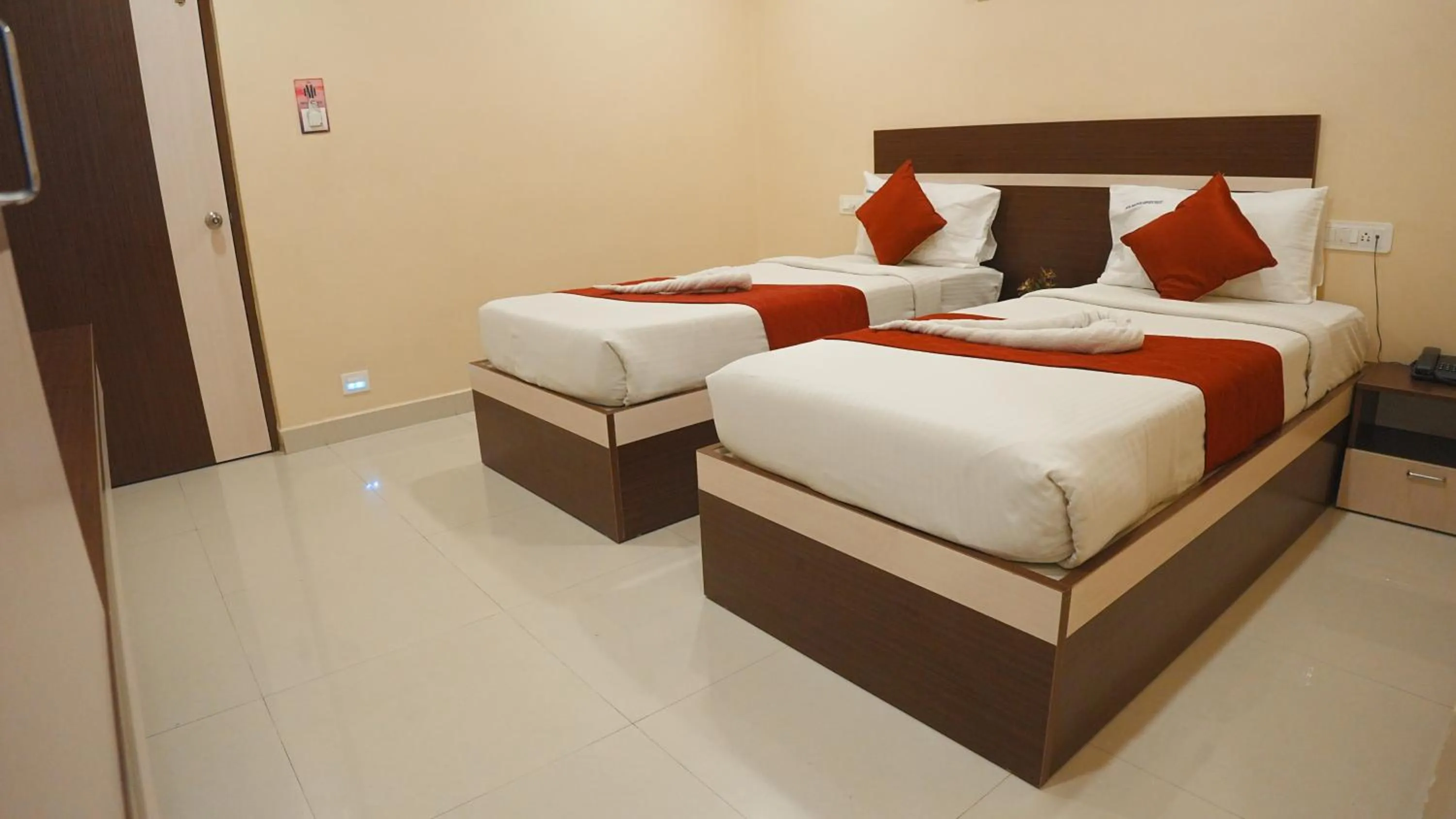 Bed in Hotel Mountview Comforts