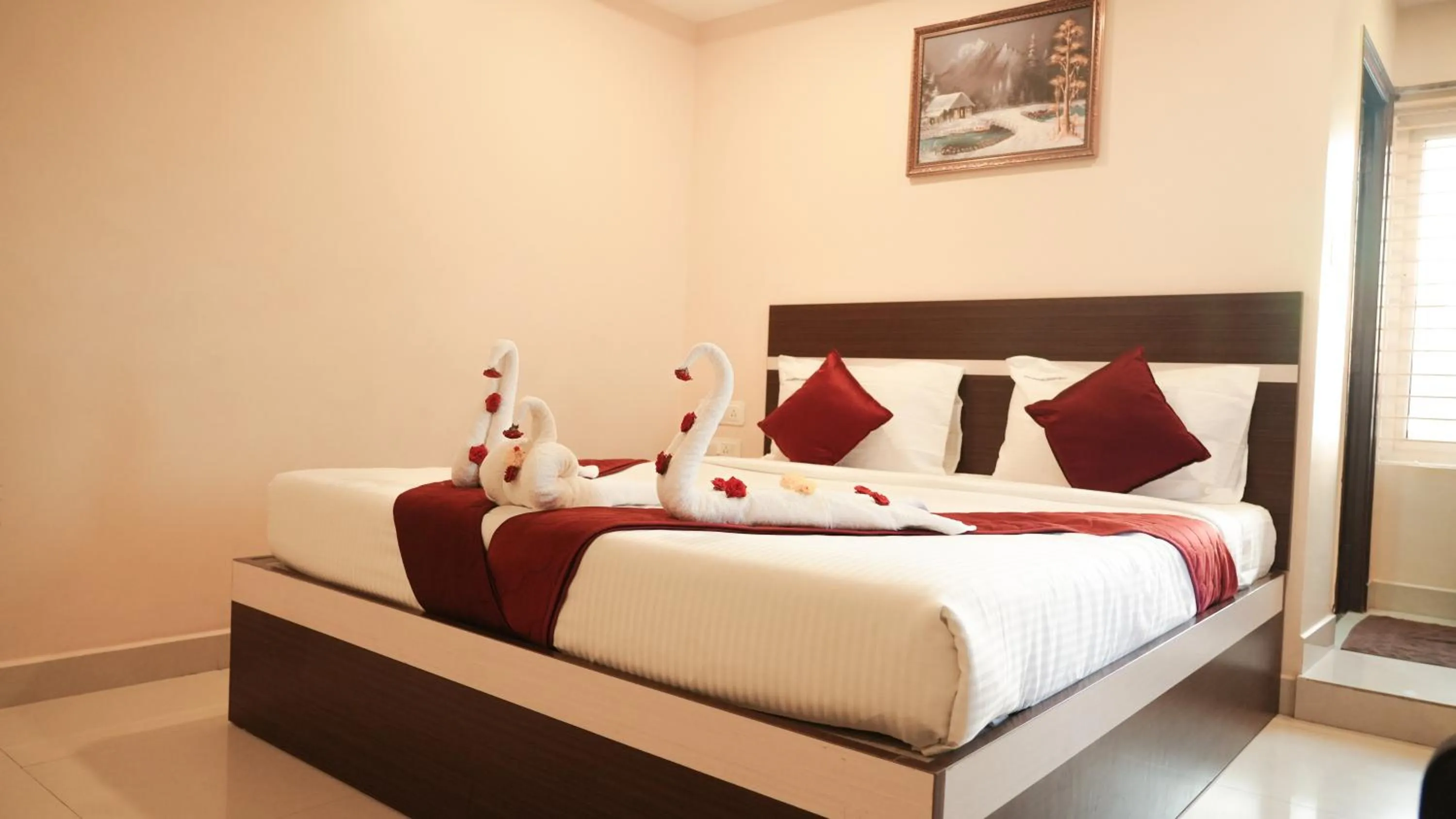 Bed in Hotel Mountview Comforts