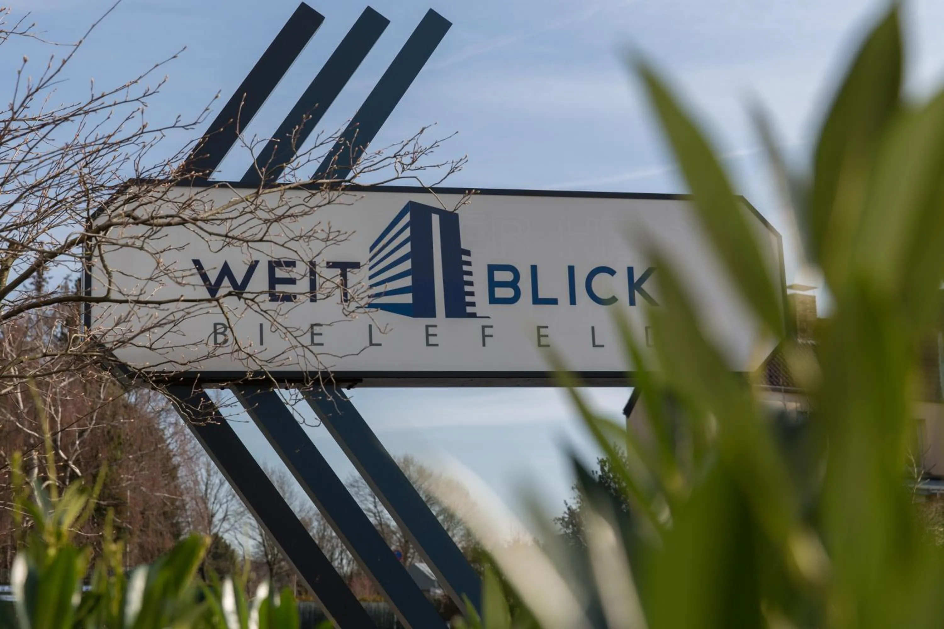 Facade/entrance in Hotel Weitblick Bielefeld