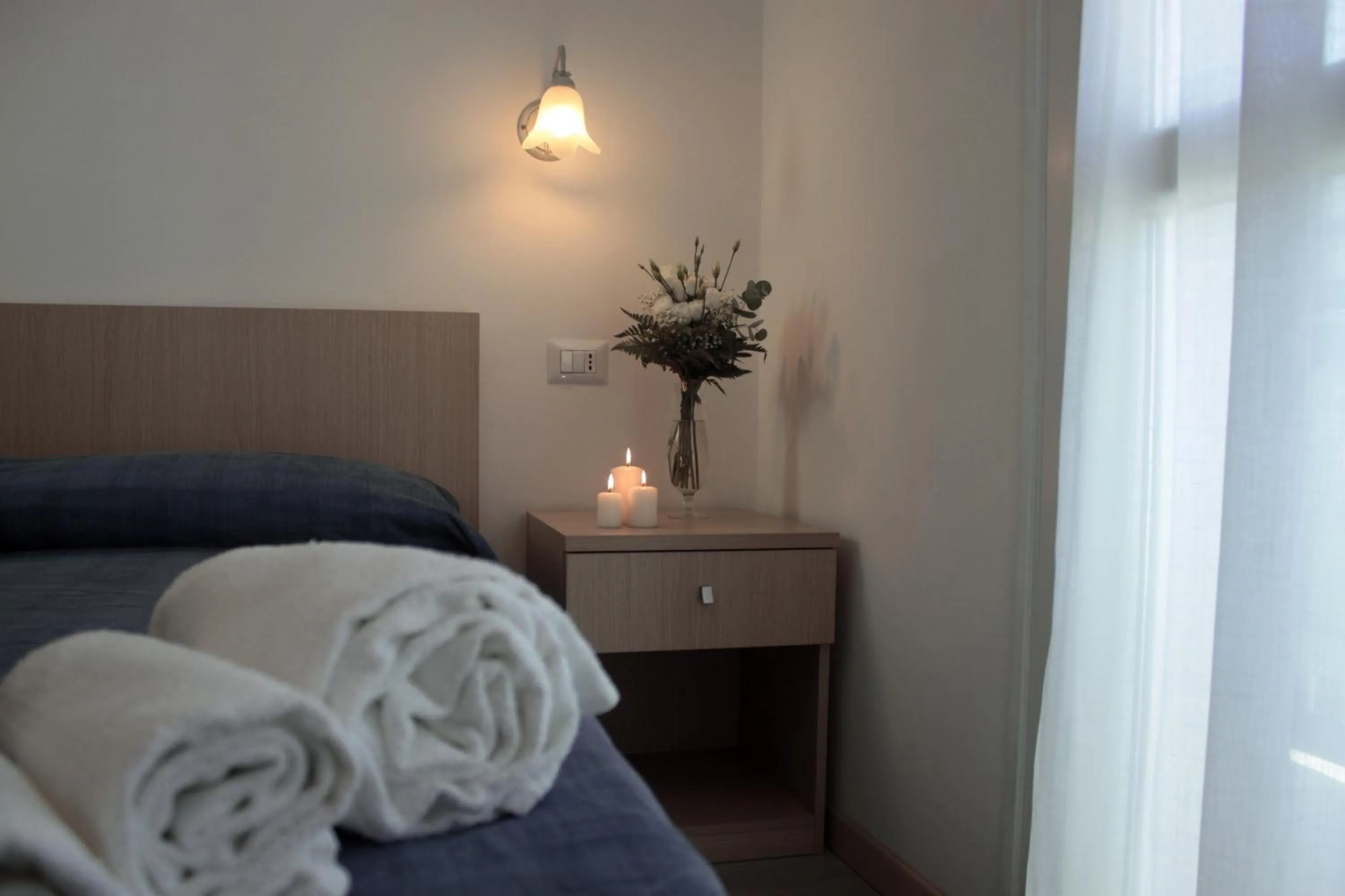 Bed in Garnì Stella Marina