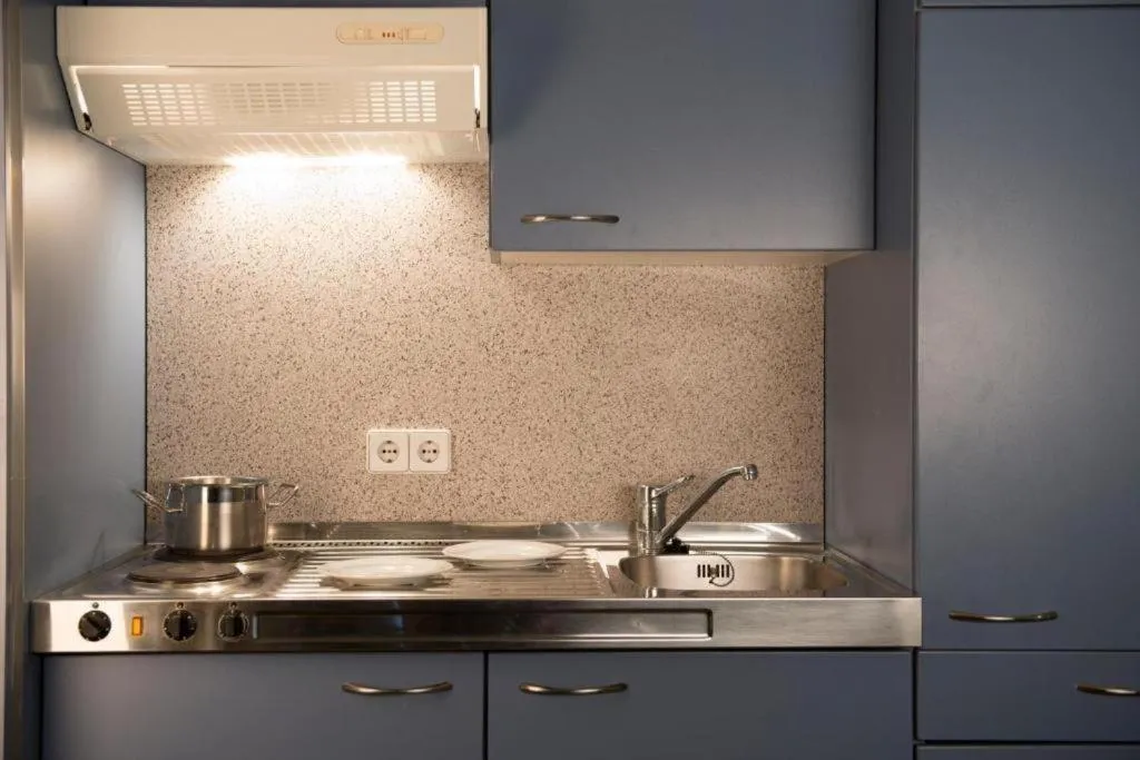 Kitchen or kitchenette in Arion Cityhotel Vienna