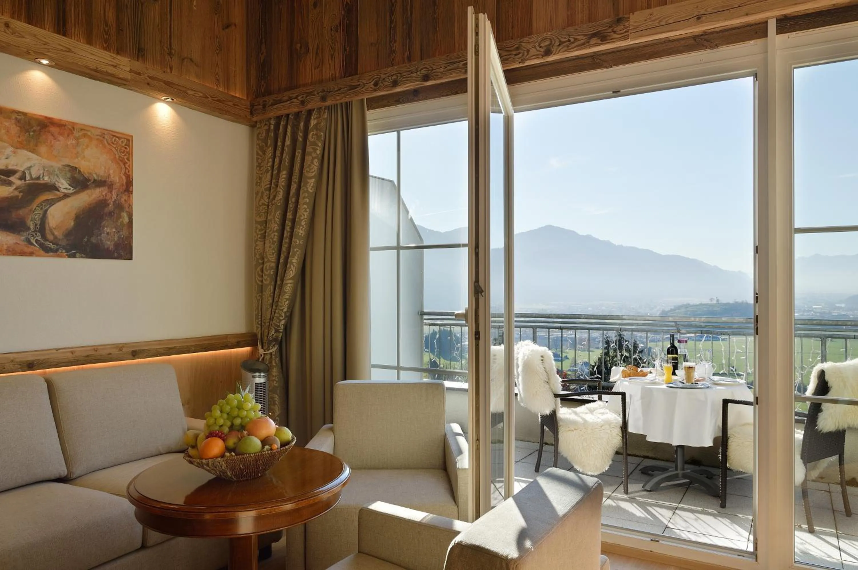 Seating area in Hotel Panorama Royal