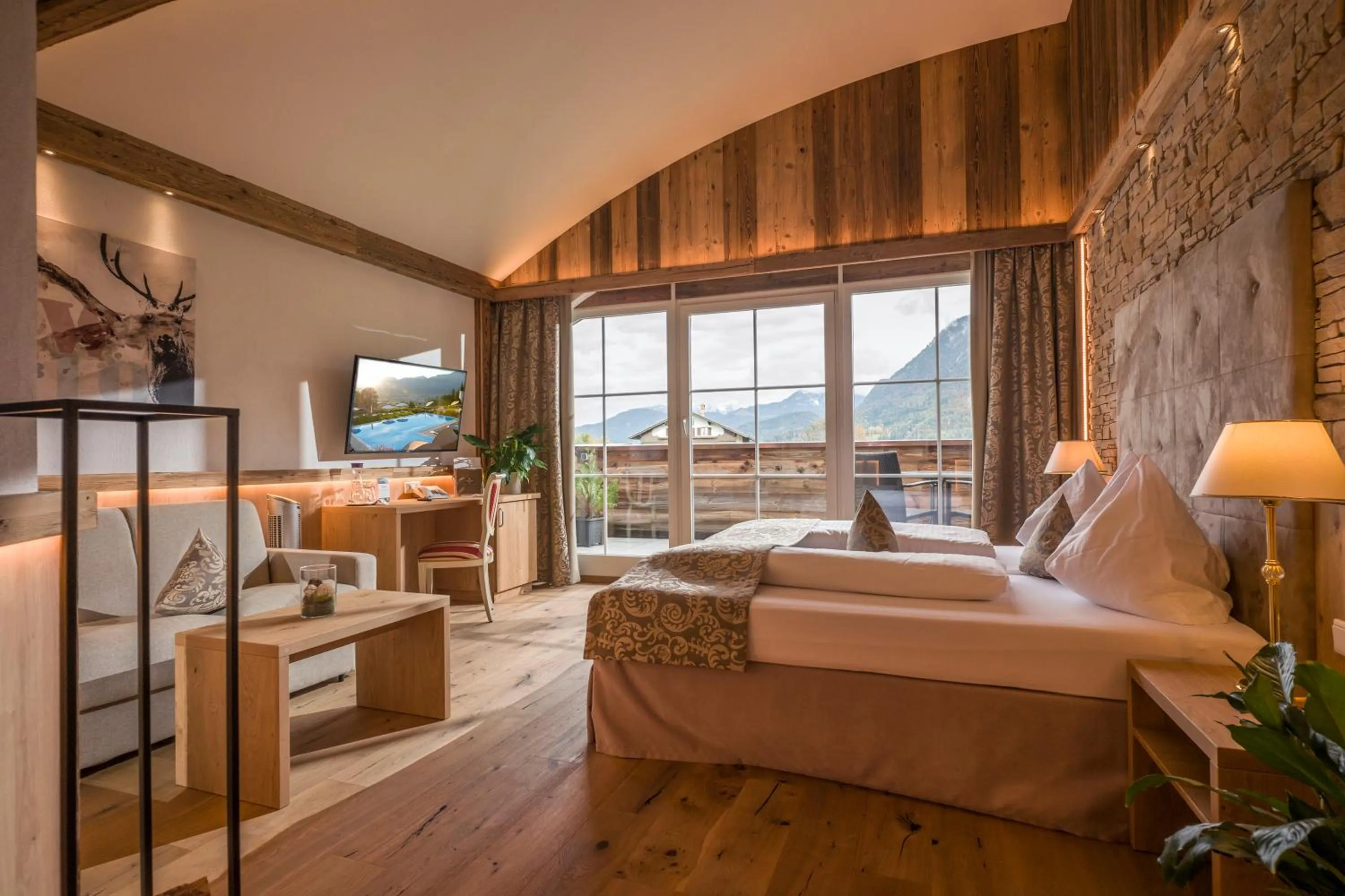 Bed in Hotel Panorama Royal