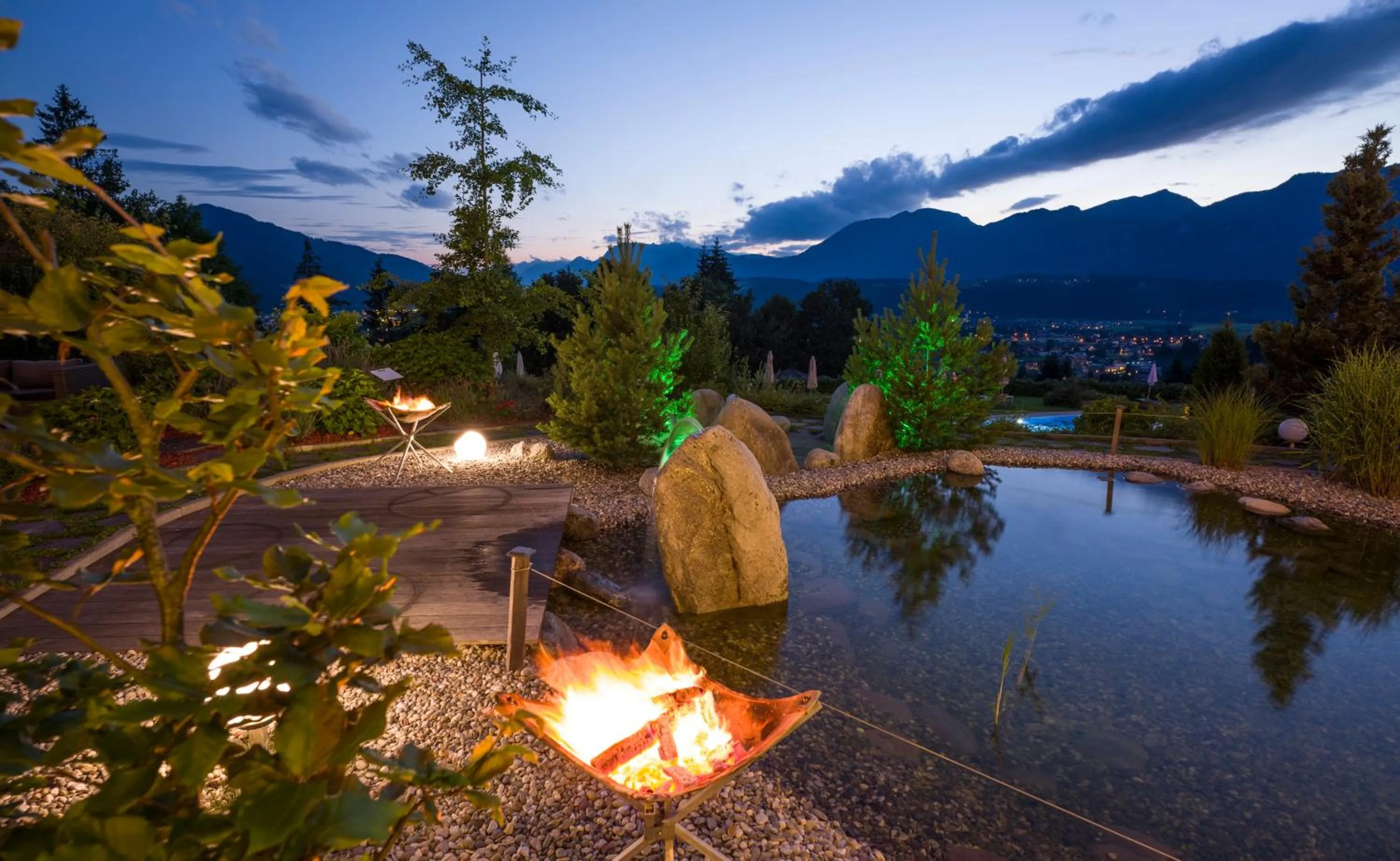 Garden in Hotel Panorama Royal