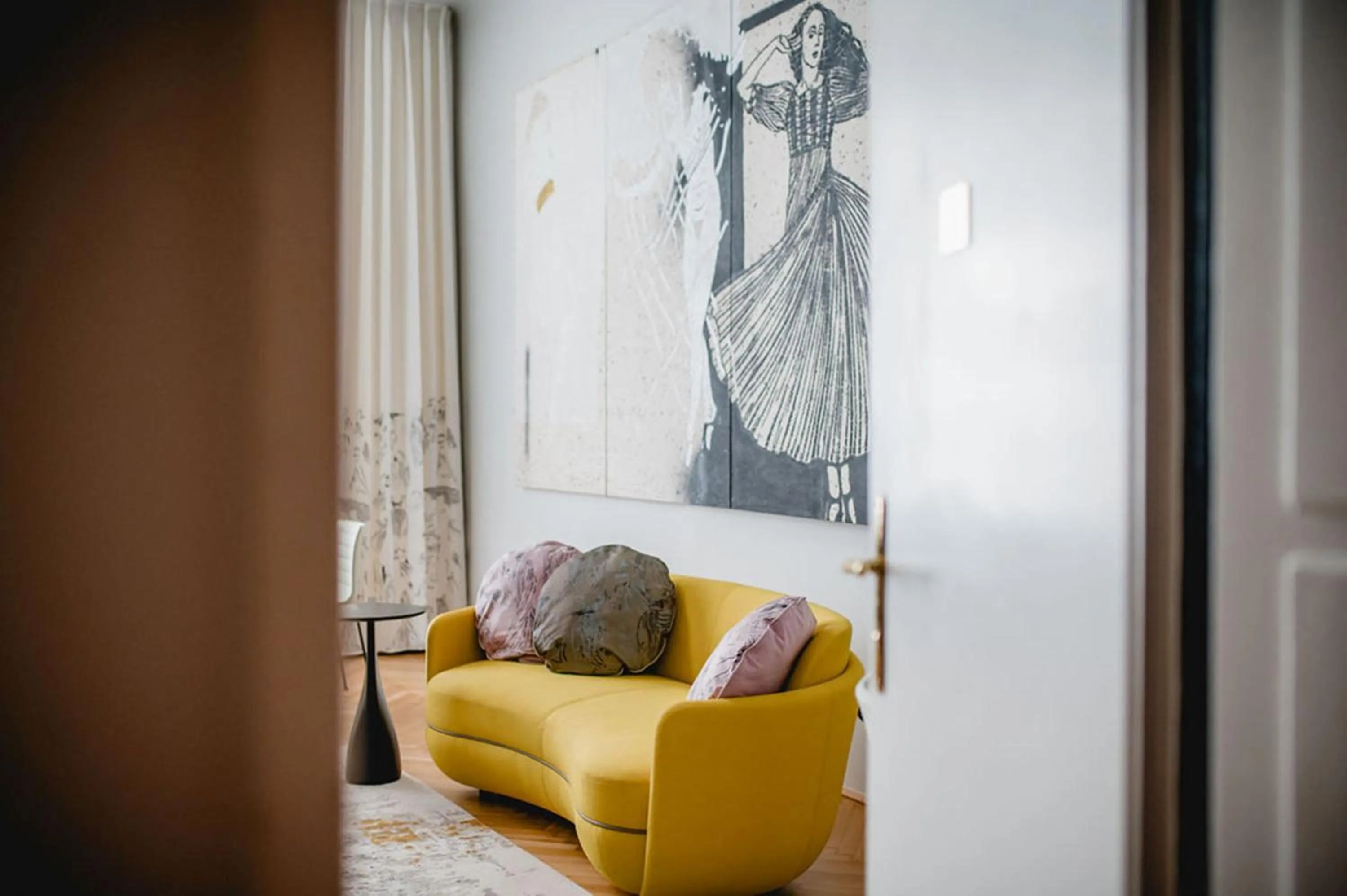 Seating area in Small Luxury Hotel Altstadt Vienna