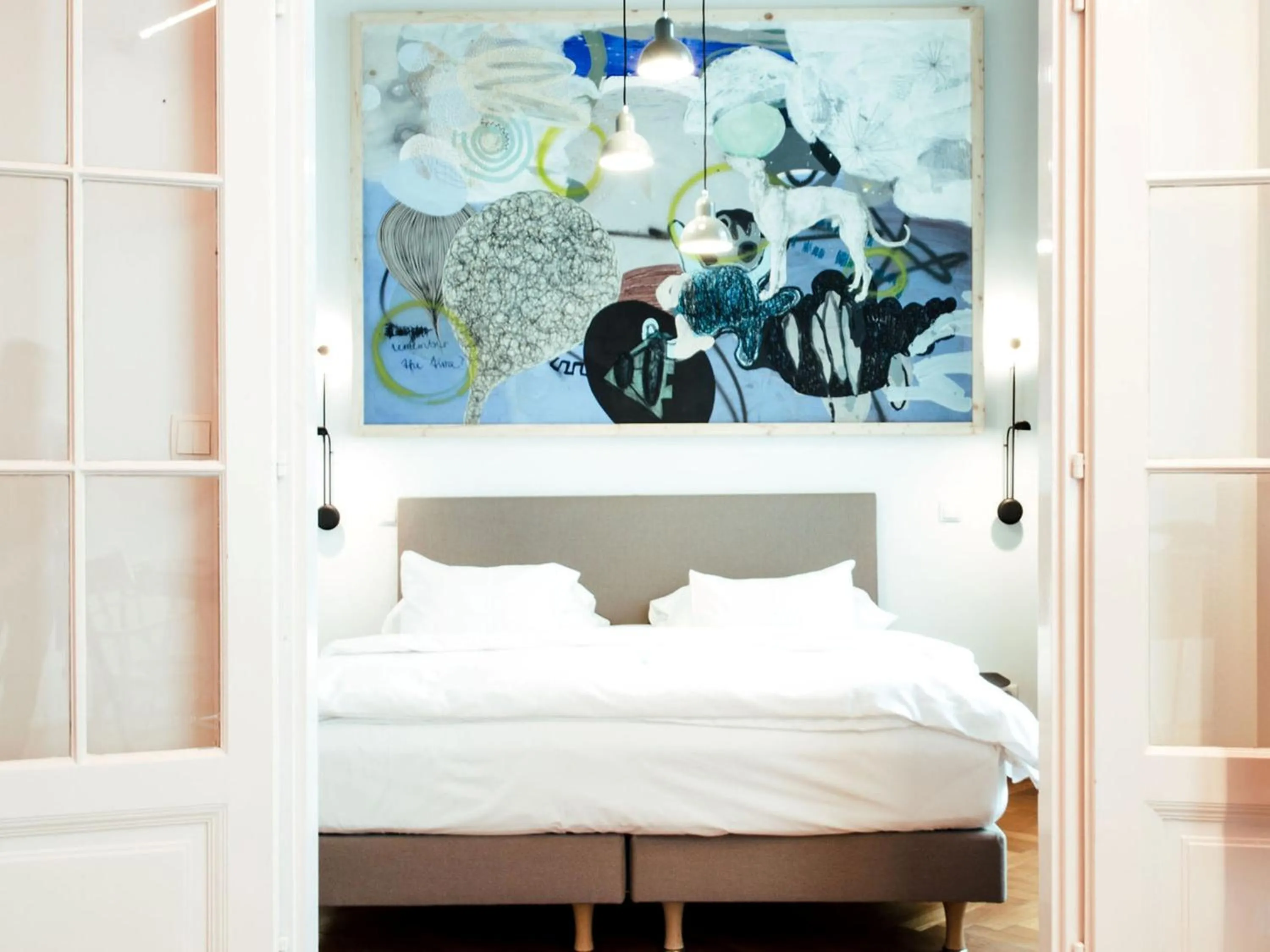 Bed in Small Luxury Hotel Altstadt Vienna