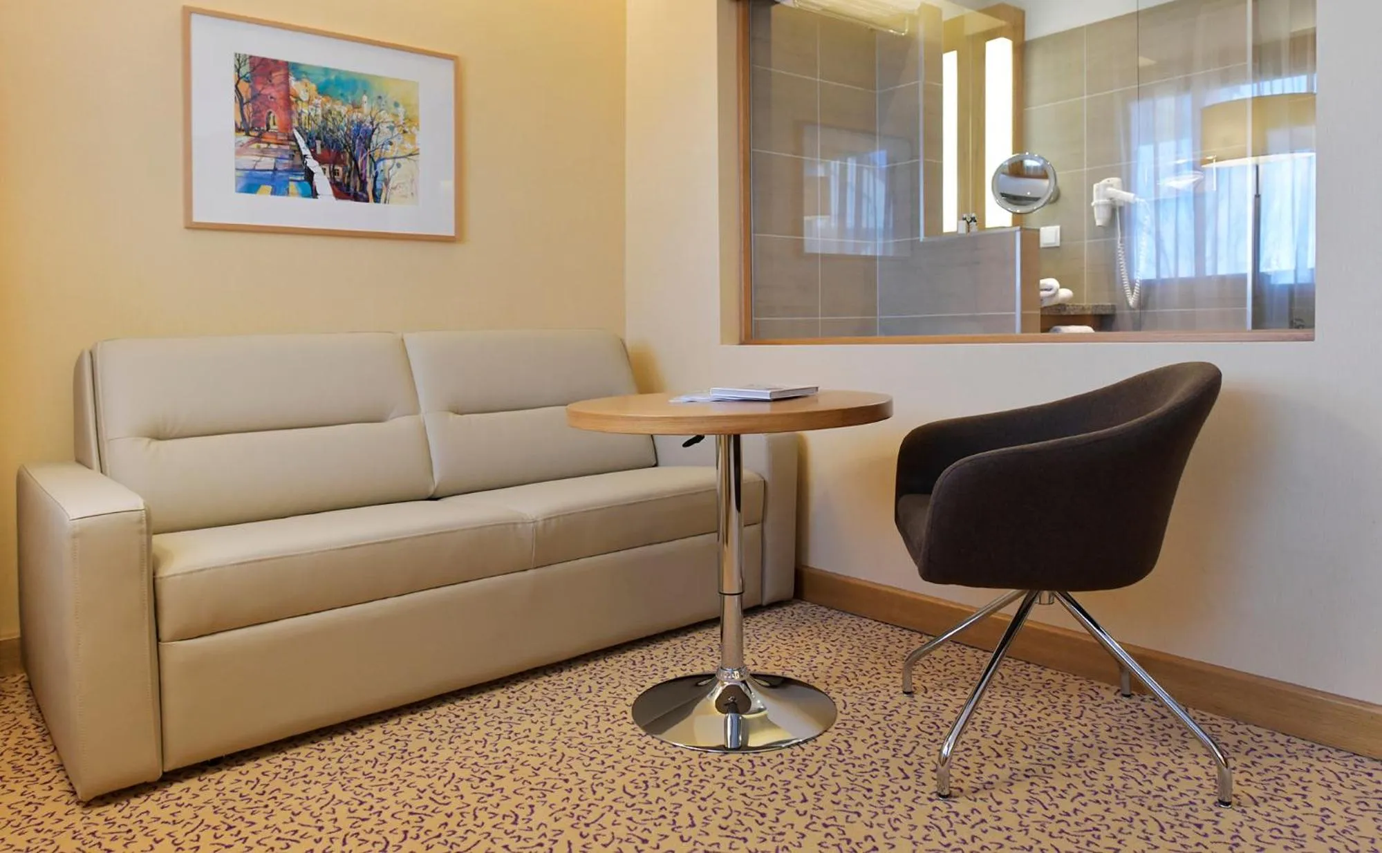 Bed in Seehotel Rust