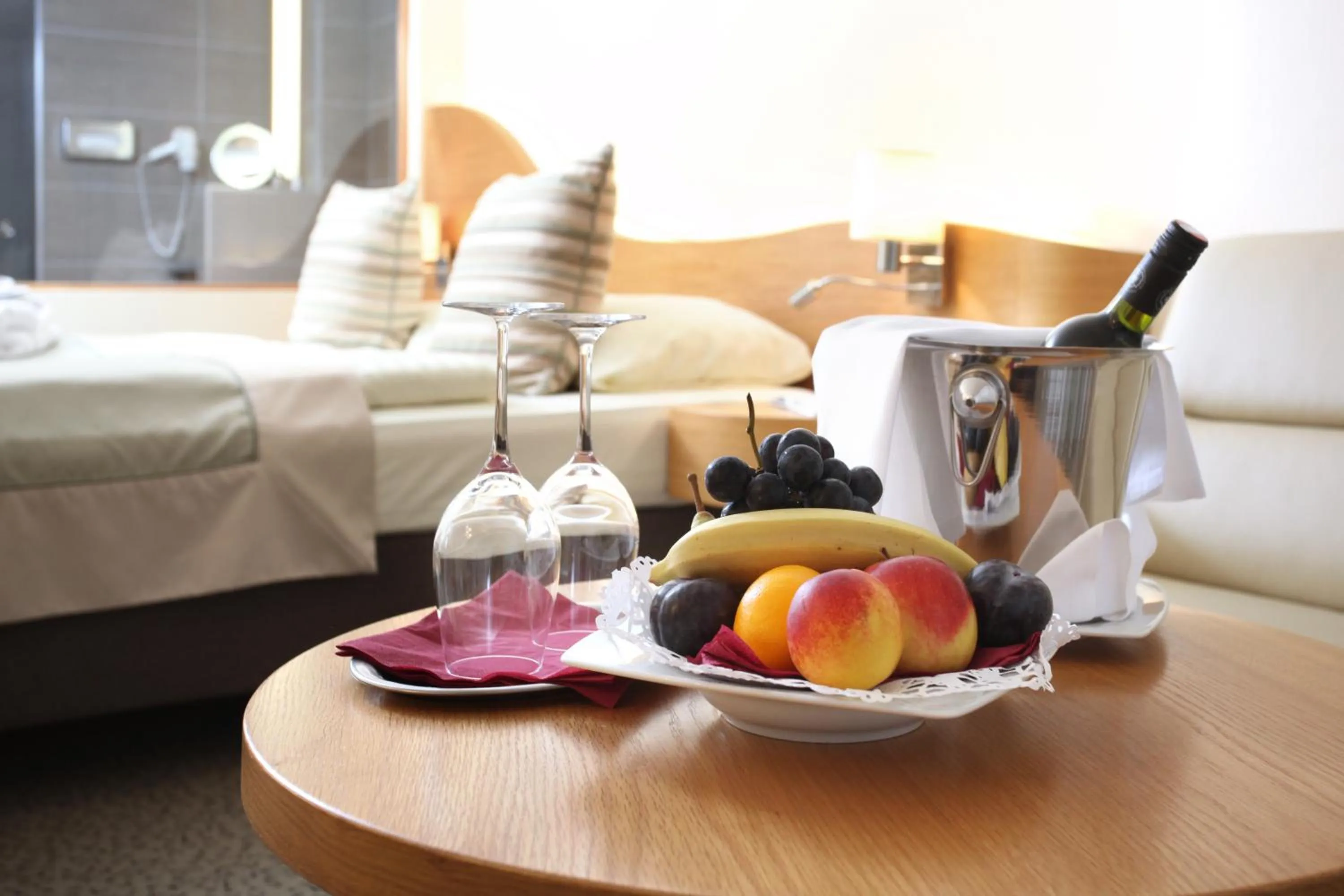 Decorative detail, Bed in Seehotel Rust