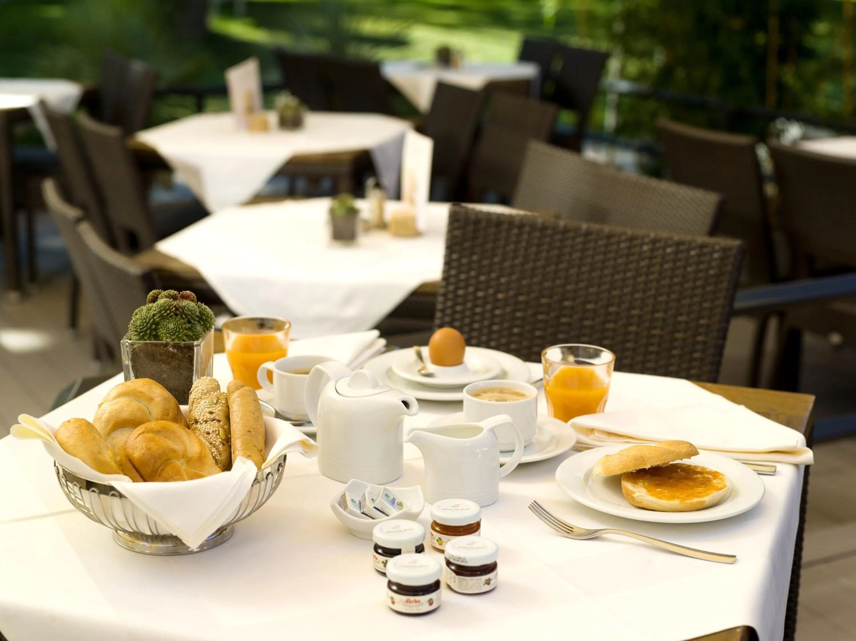 Buffet breakfast in Seehotel Rust