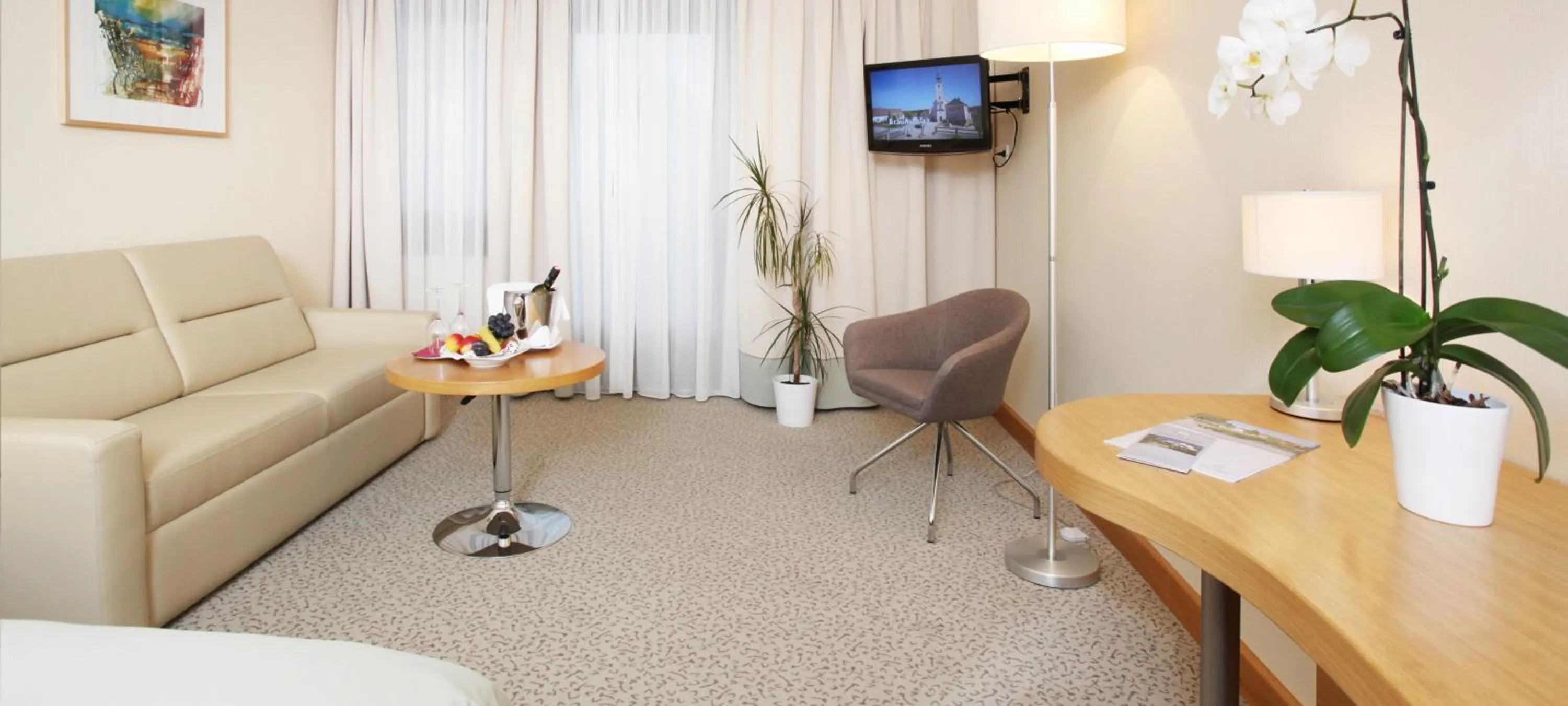 Seating area in Seehotel Rust