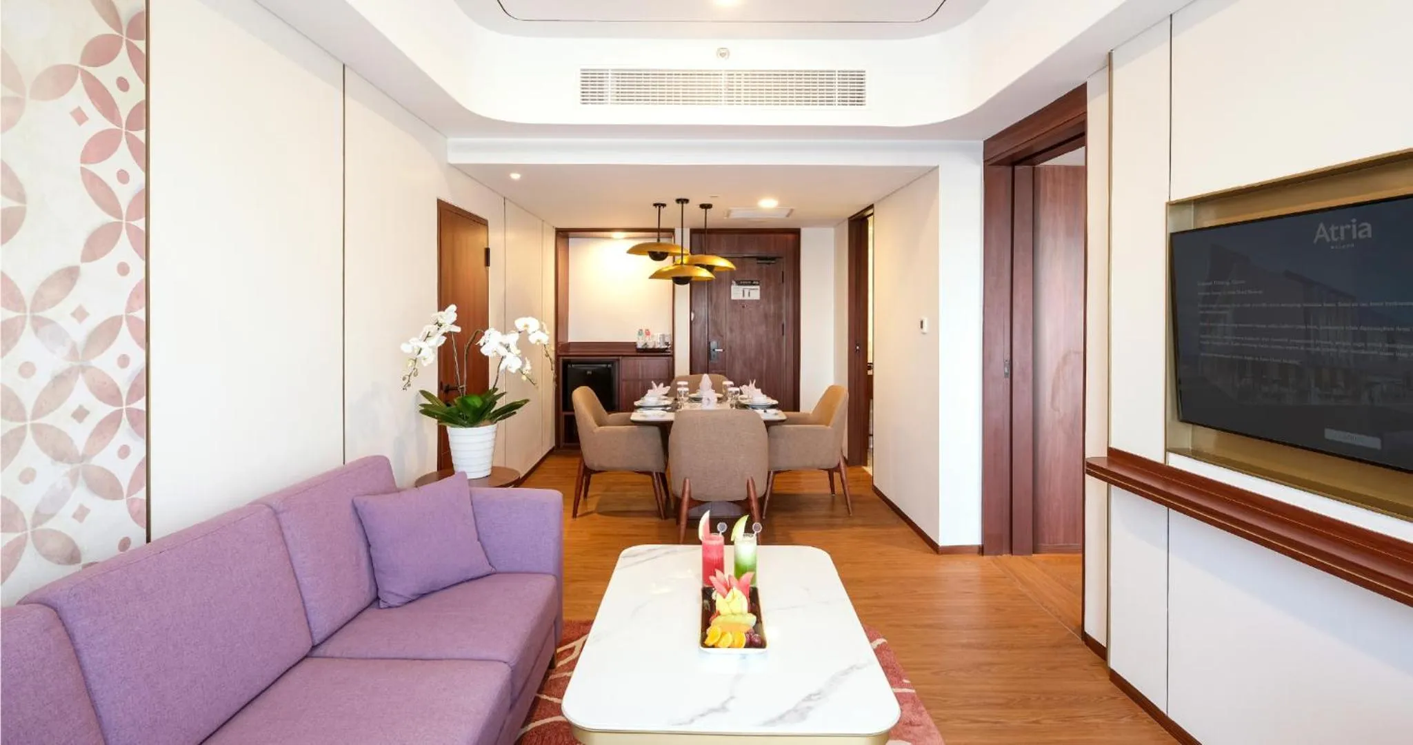 Dining area in Atria Hotel Malang