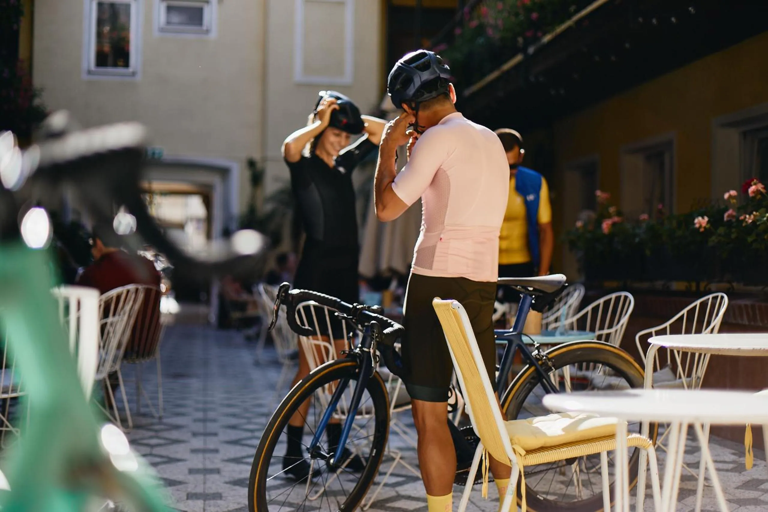 Patio in Hotel Am Brillantengrund