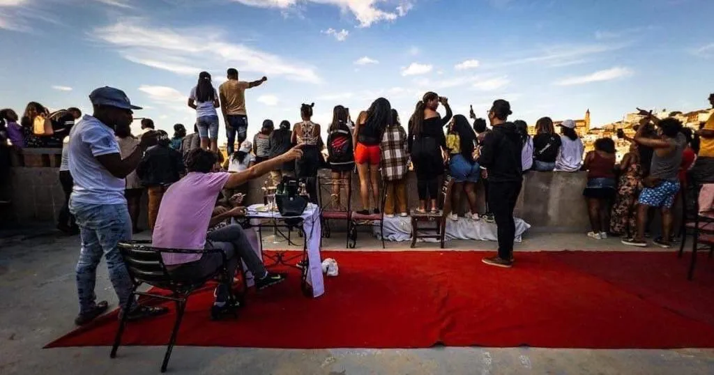 Patio in Hotel de L'Avenue - Tana City Centre