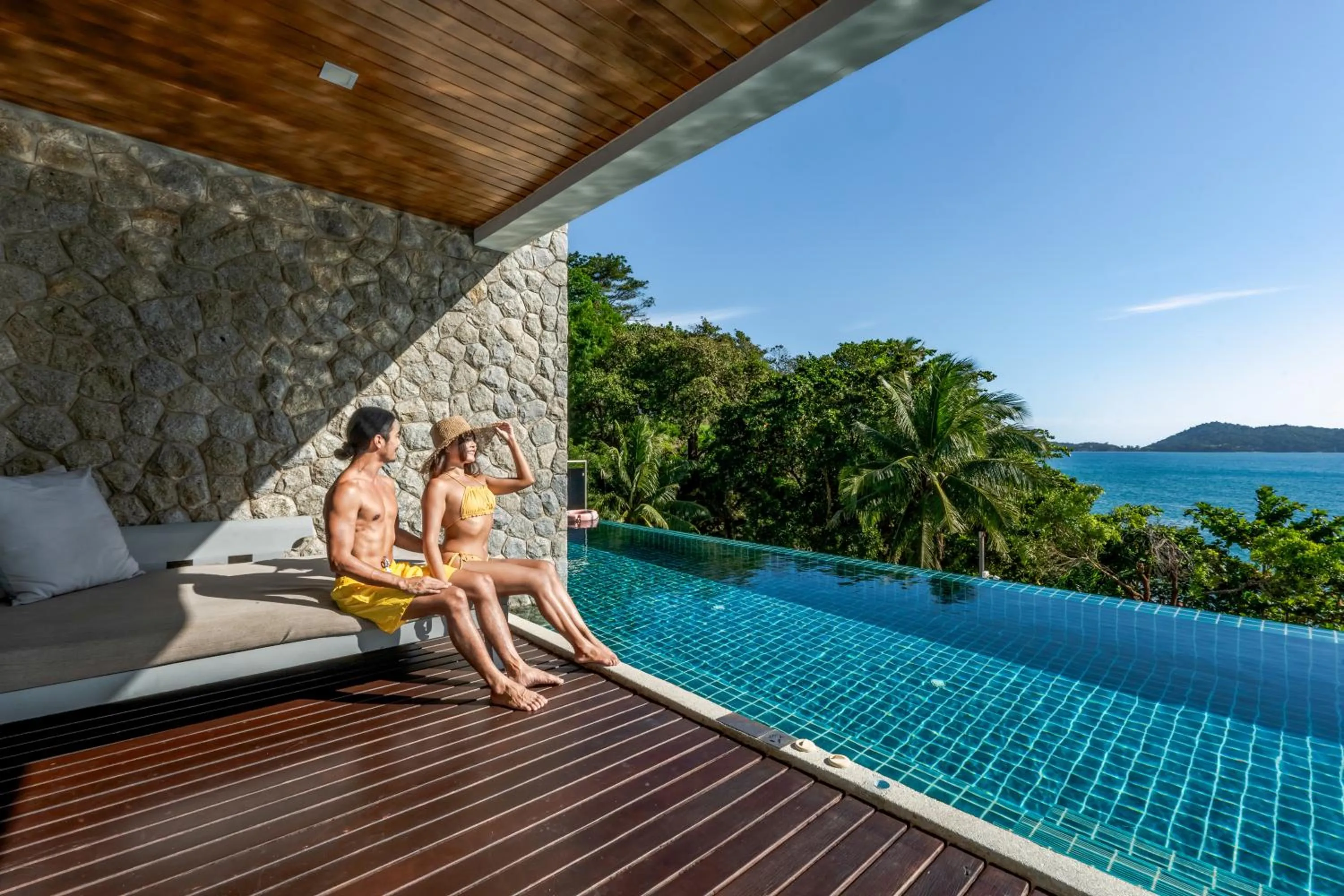 Pool view in Zenmaya Oceanfront Phuket, Trademark Collection by Wyndham