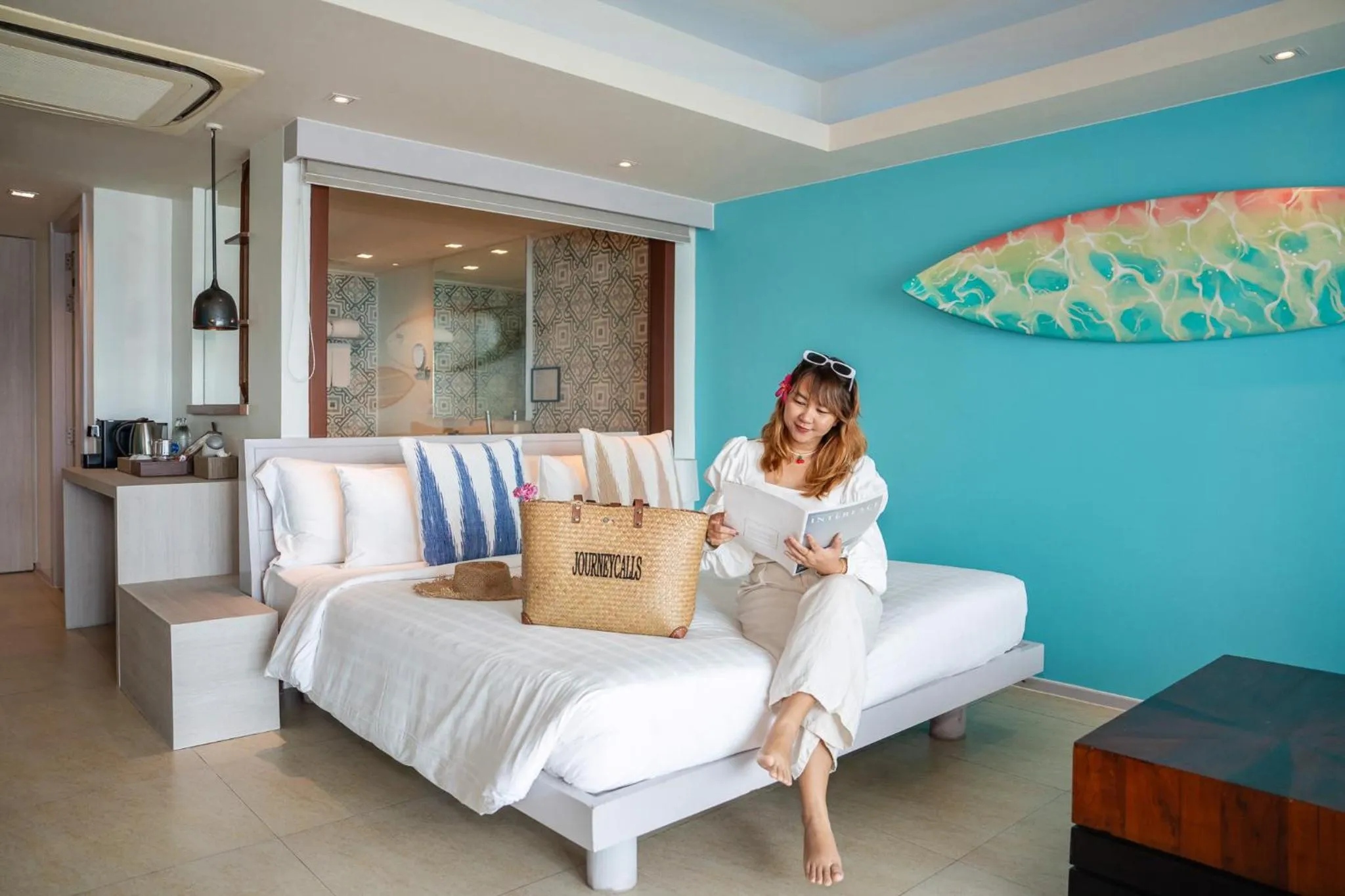 Bed in Zenmaya Oceanfront Phuket, Trademark Collection by Wyndham