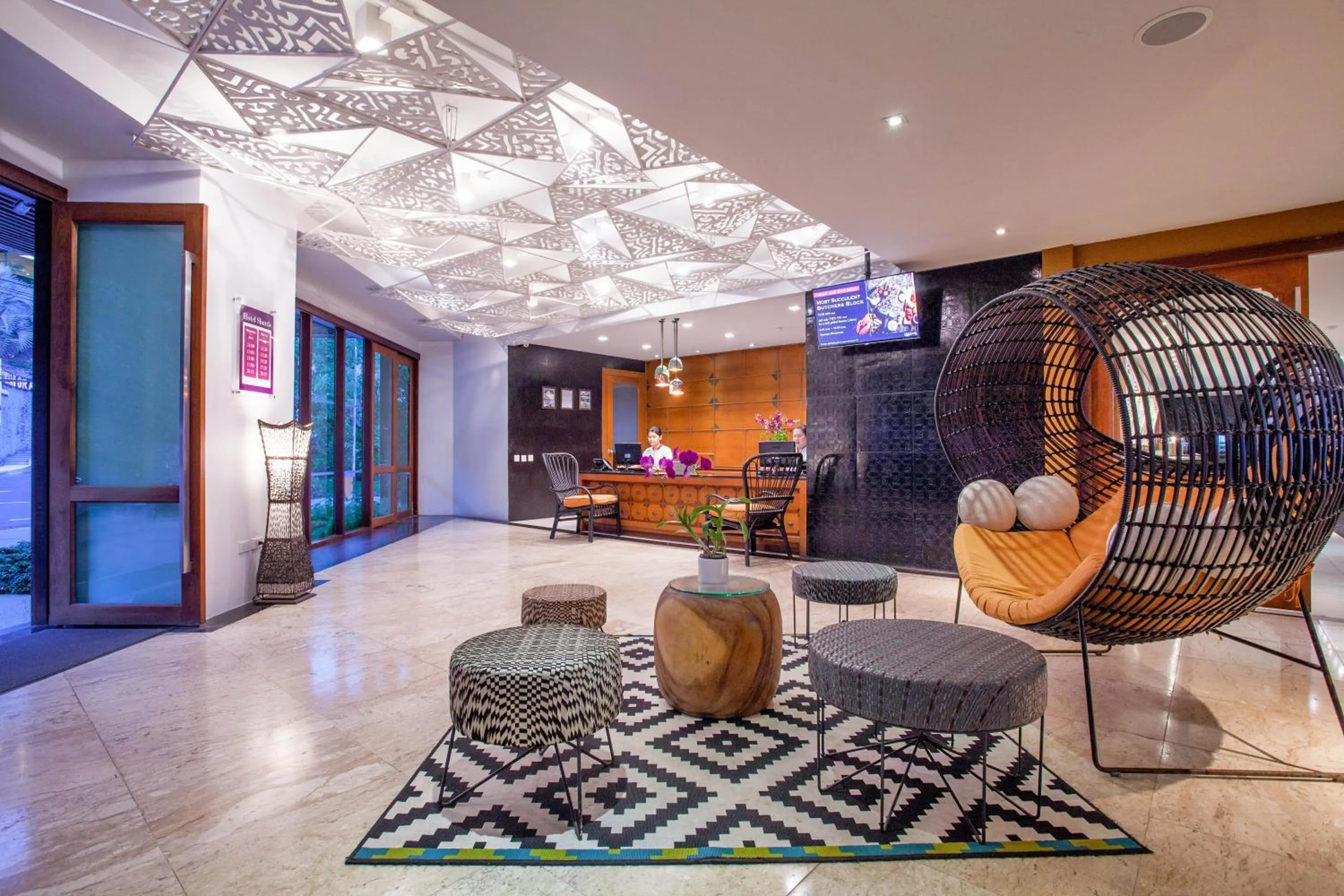 Lobby or reception in Zenmaya Oceanfront Phuket, Trademark Collection by Wyndham