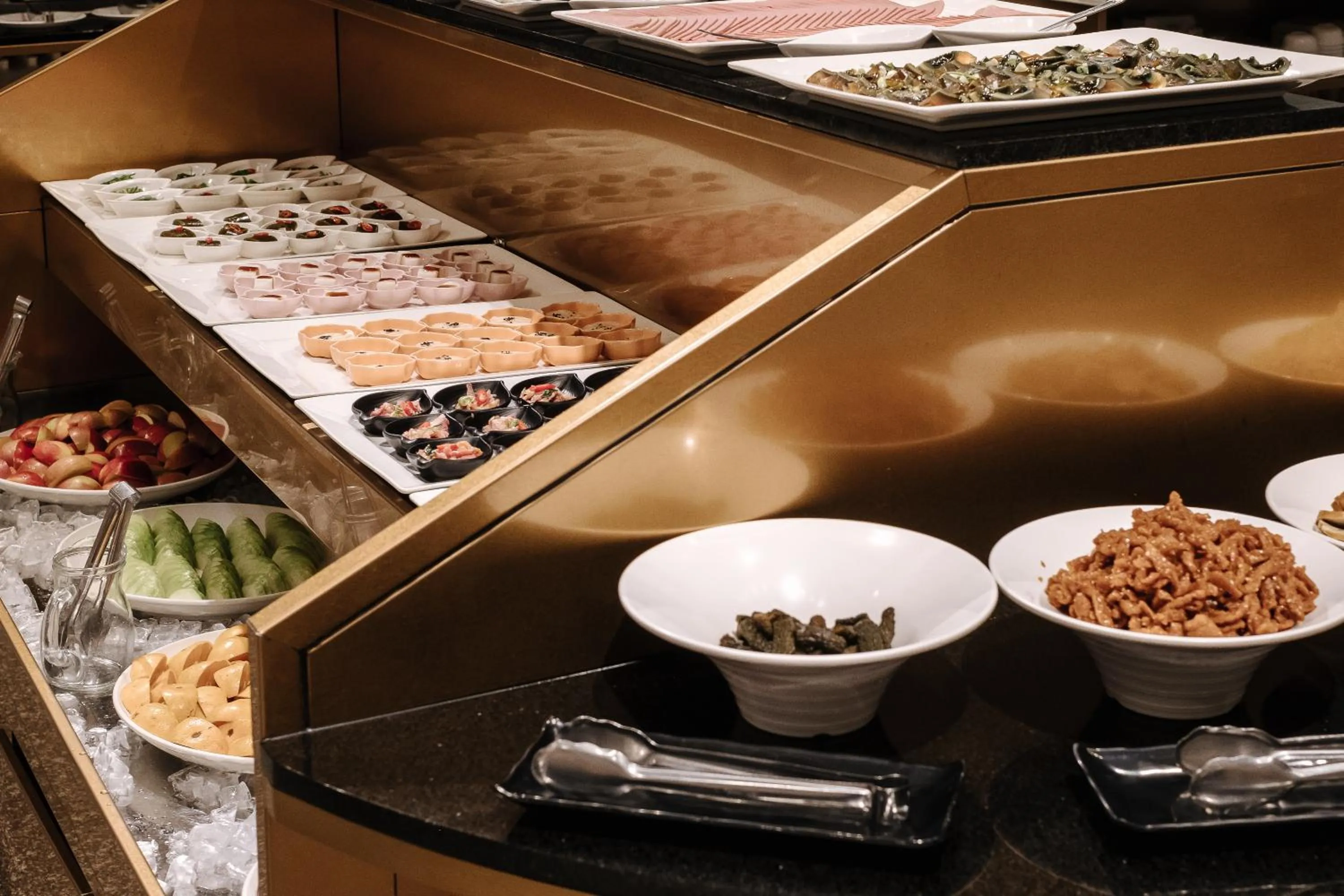 Breakfast in Muen Yuan Dong Hot Spring Hotel