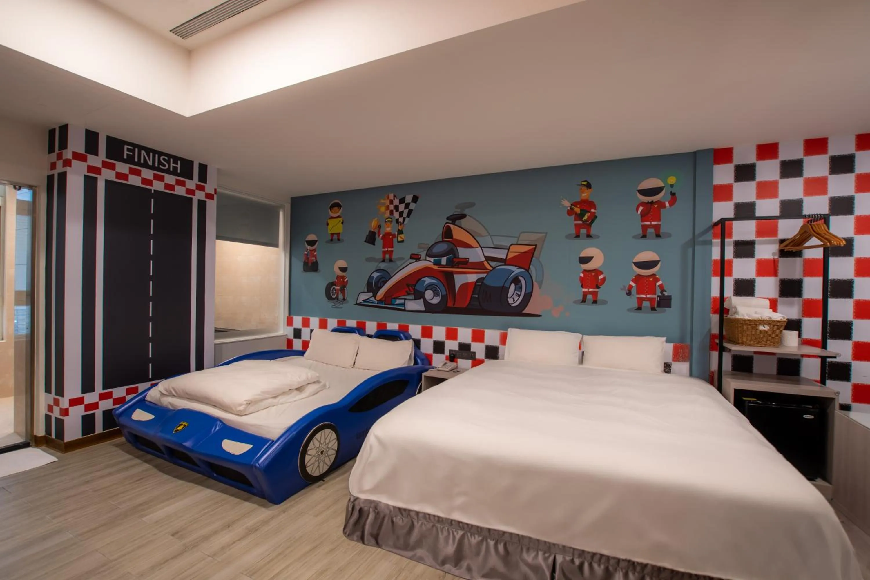 Bed in Muen Yuan Dong Hot Spring Hotel