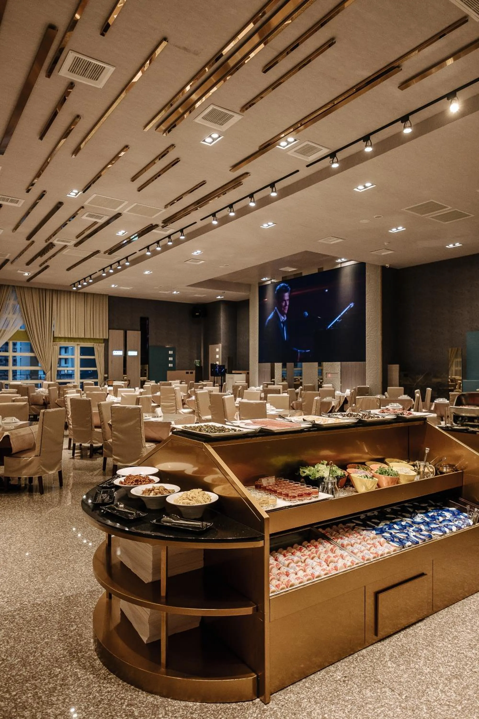 Breakfast in Muen Yuan Dong Hot Spring Hotel