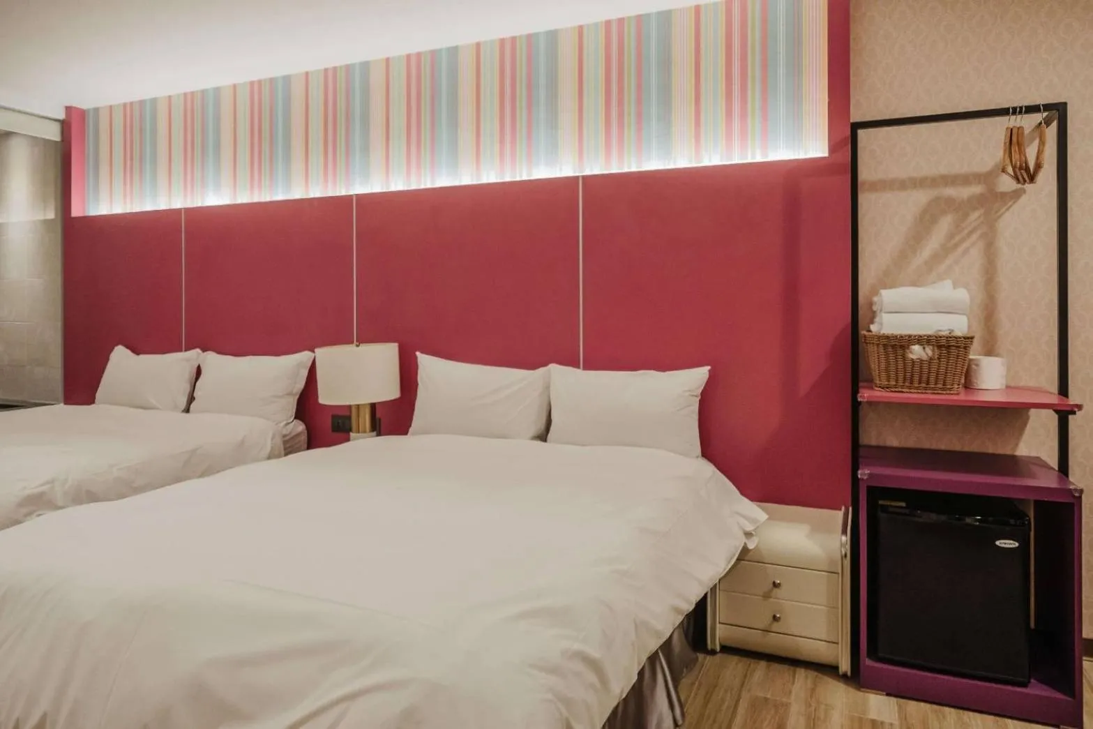 Bed in Muen Yuan Dong Hot Spring Hotel