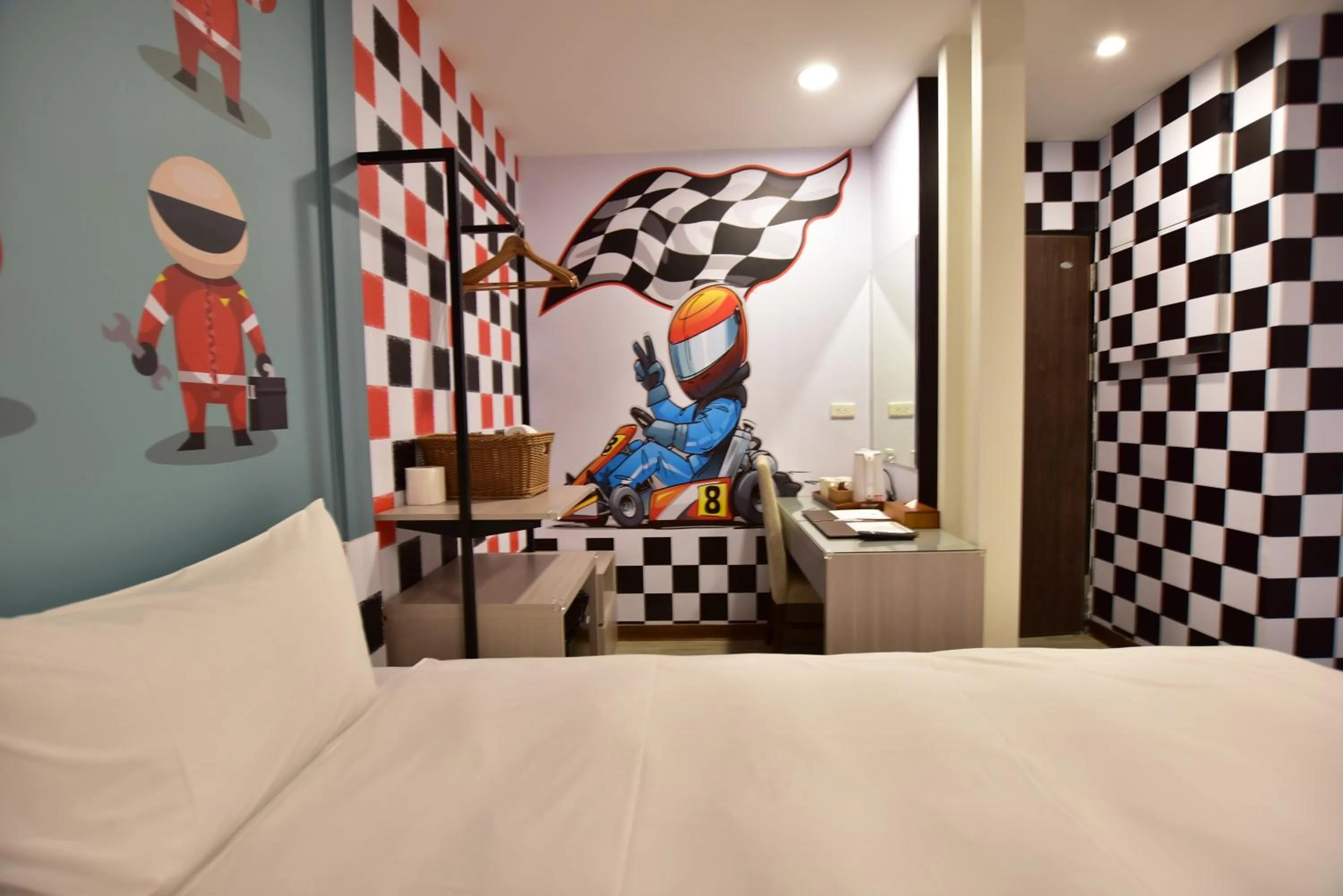 Bed in Muen Yuan Dong Hot Spring Hotel