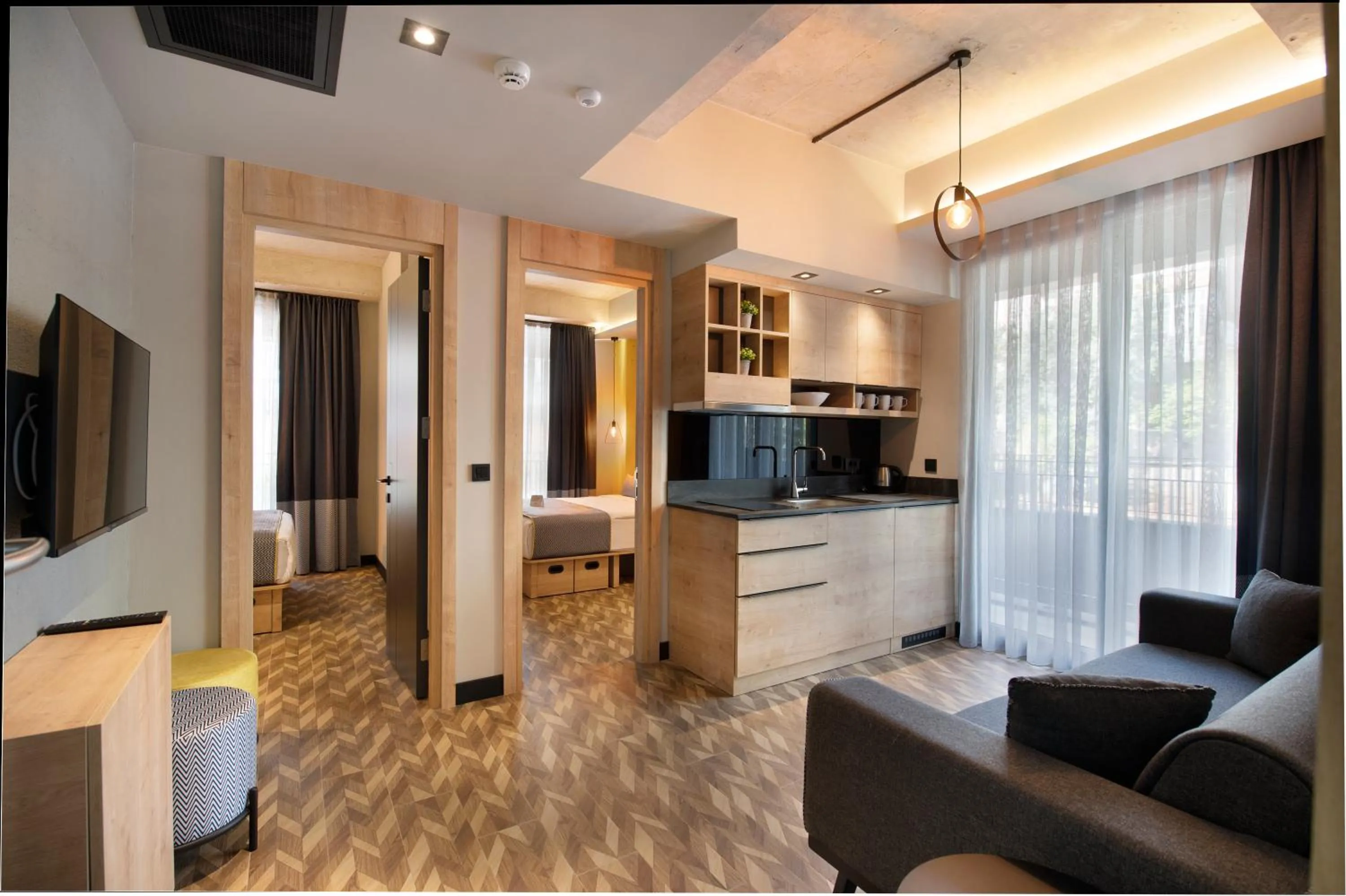 Living room in Trend Suites CYCLE