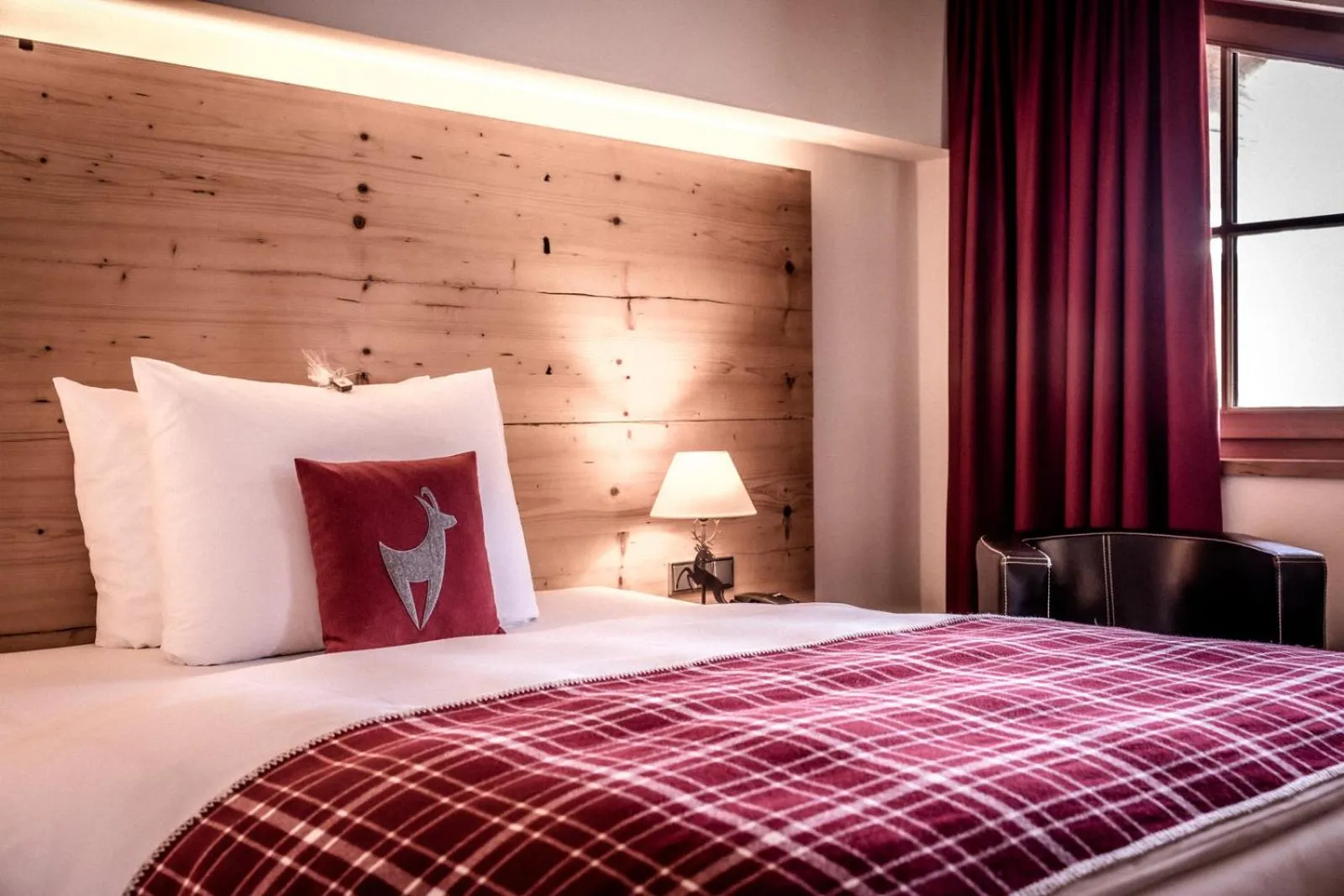 Bed in Kitzhof Mountain Design Resort, 4 Sterne Superior