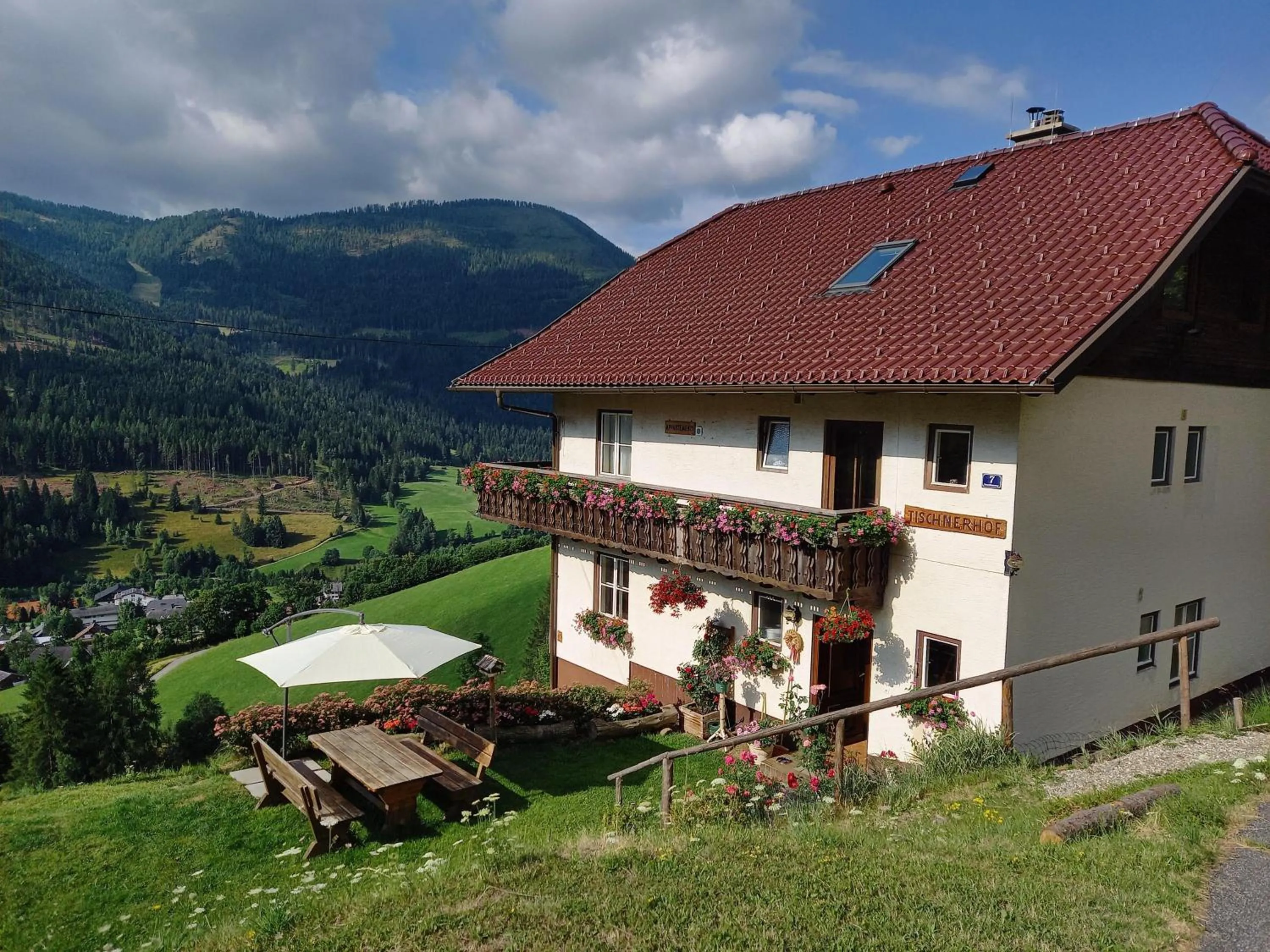 Property building in Tischnerhof Appartements