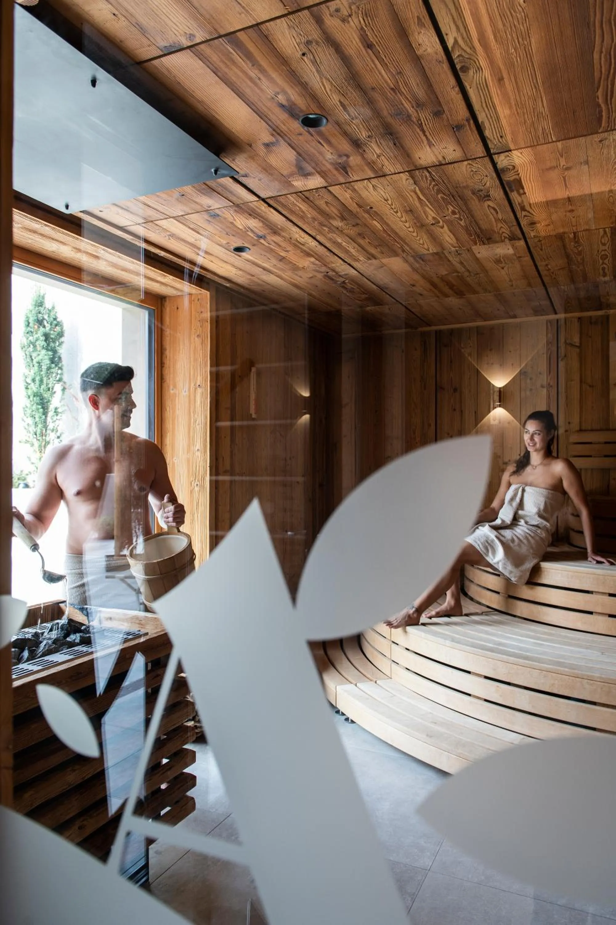 Sauna in das Alois 4 Sterne Superior