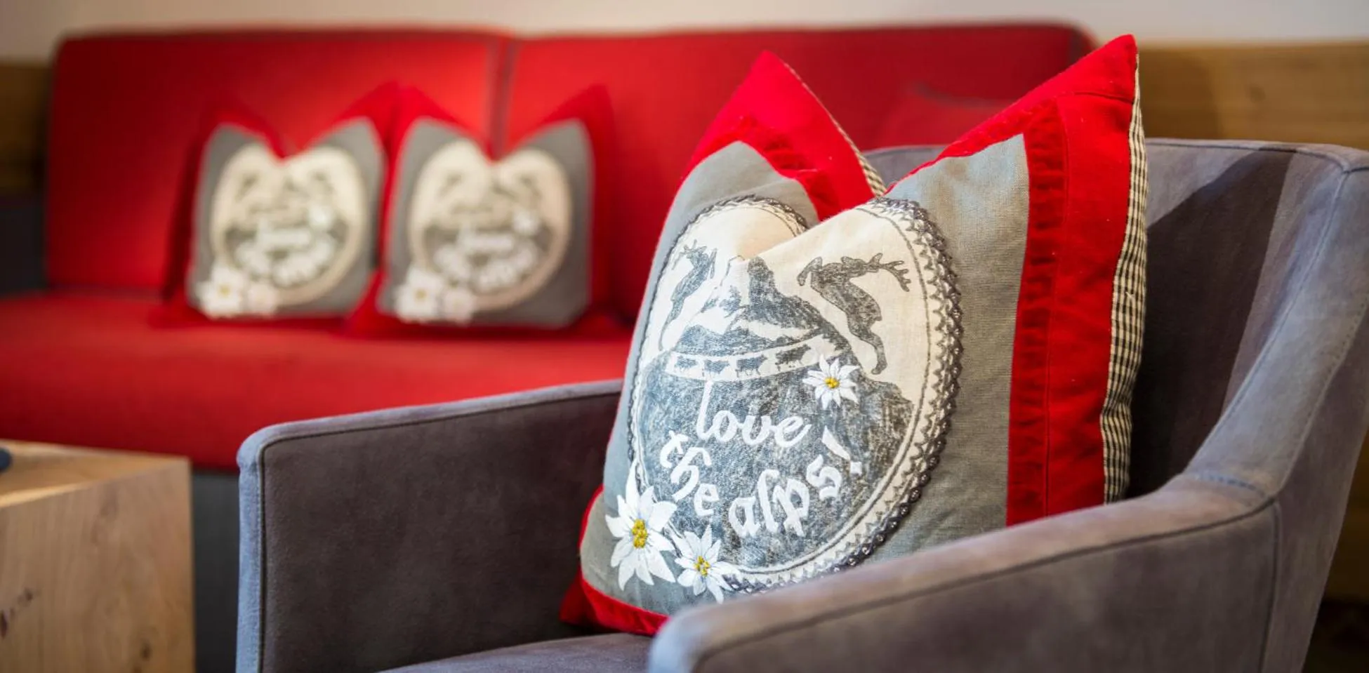 Living room in das Alois 4 Sterne Superior