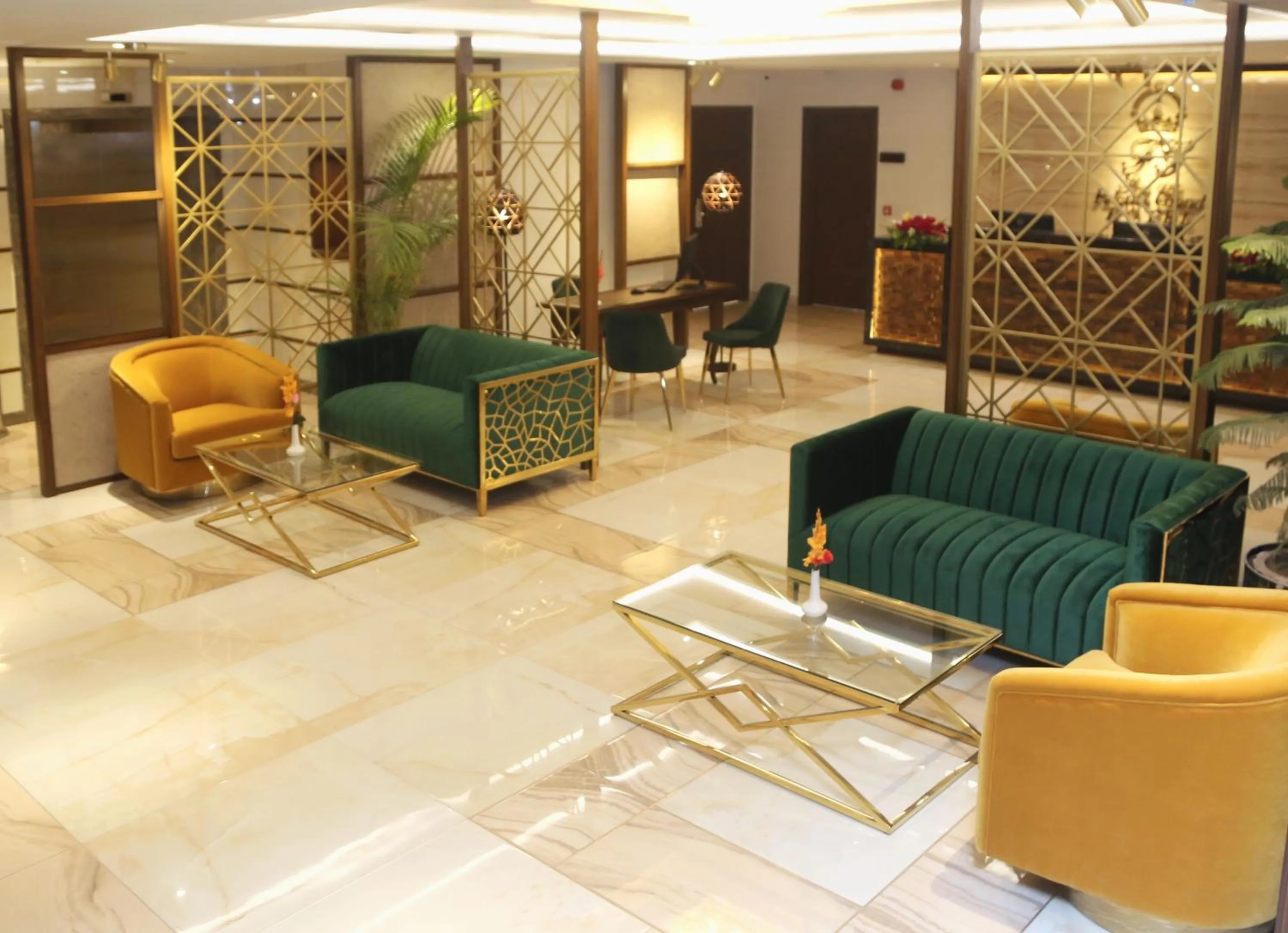 Lobby or reception in Faletti's Grand Hotel Multan