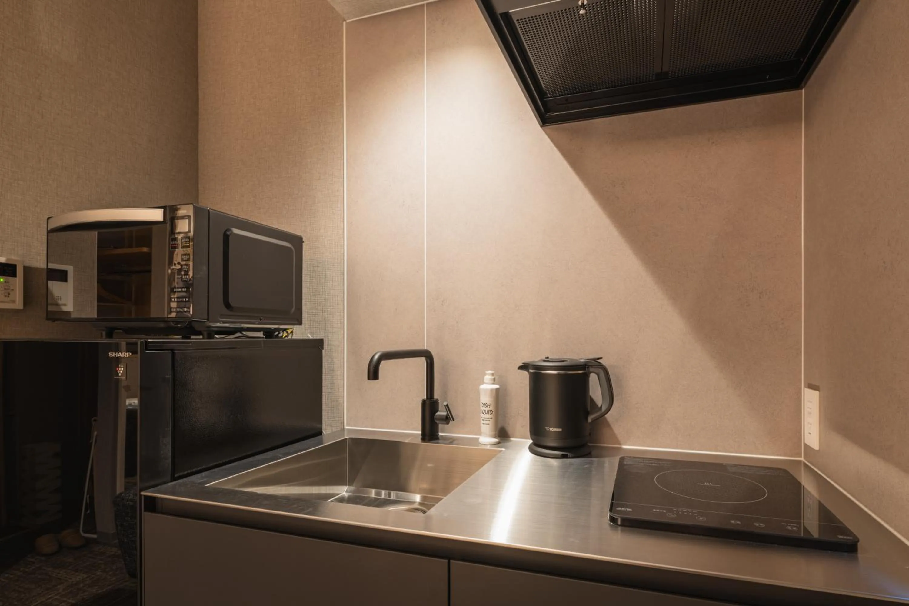 Kitchen or kitchenette in GRAND BASE Kagoshima Chuo