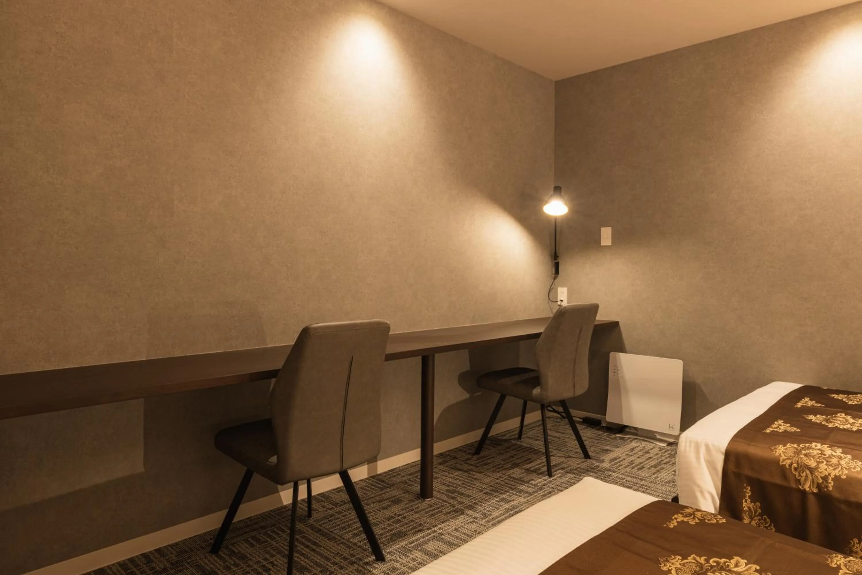 Photo of the whole room, Bed in GRAND BASE Kagoshima Chuo