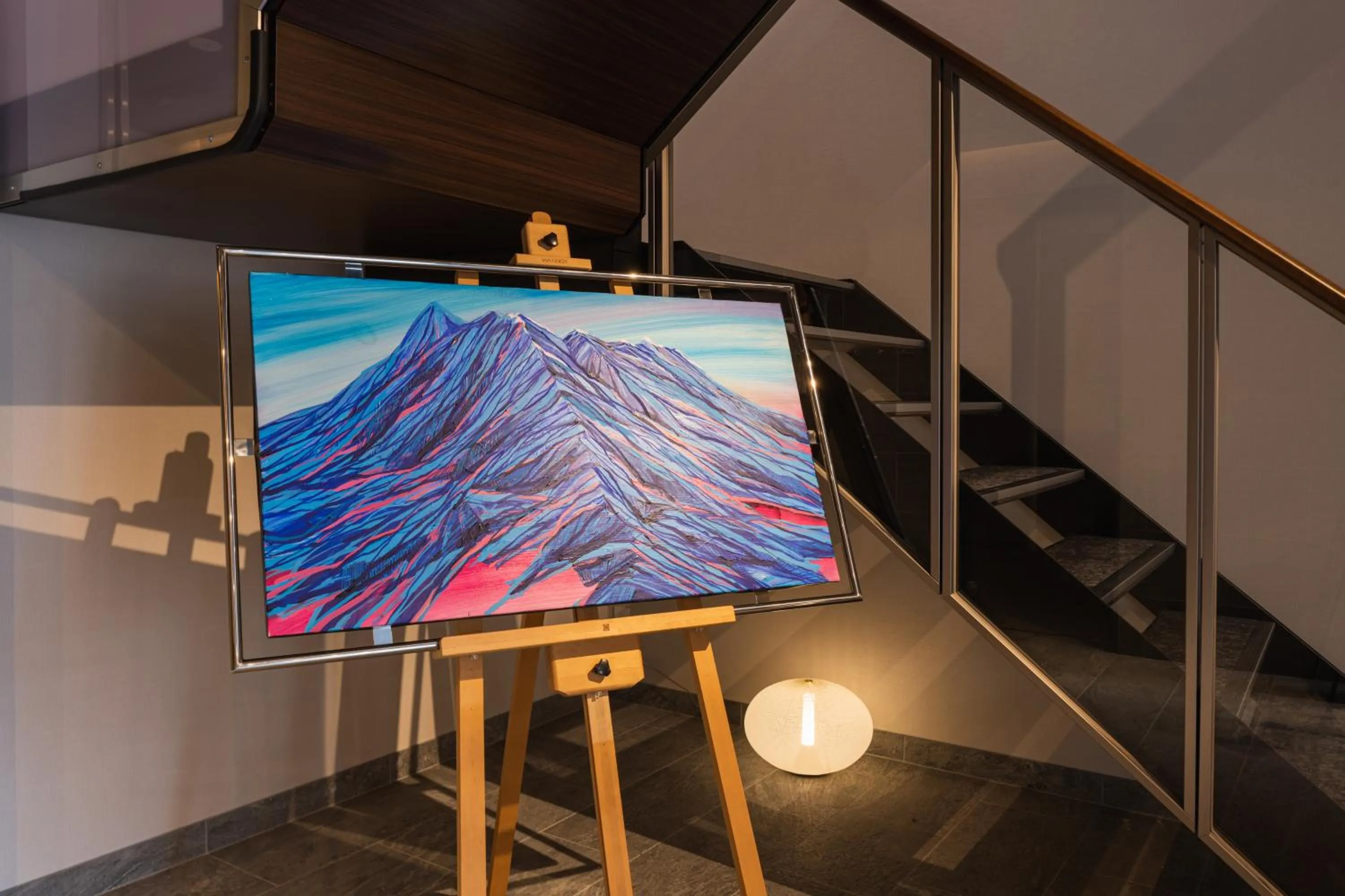 Communal lounge/ TV room in GRAND BASE Kagoshima Chuo