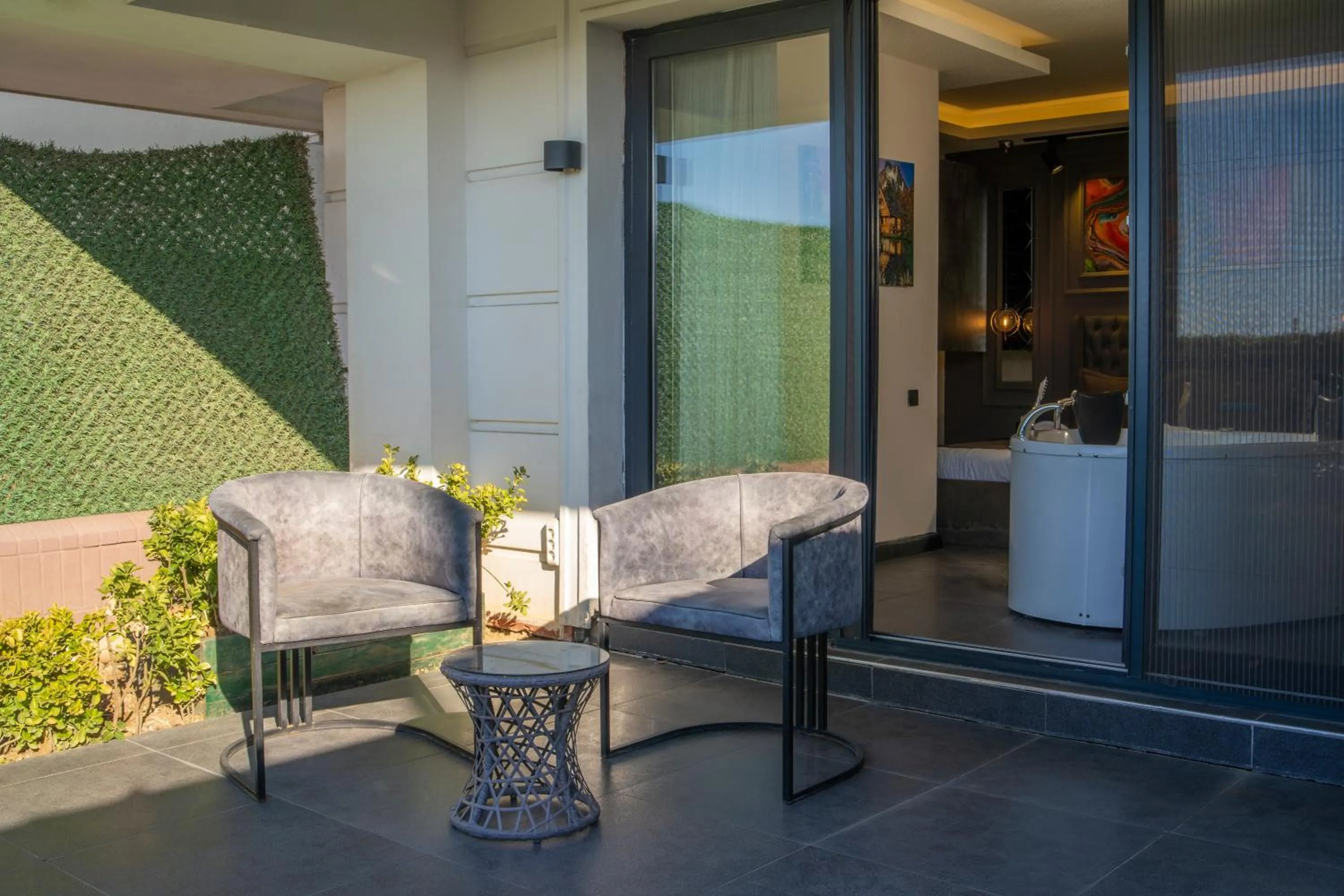 Balcony/Terrace in La Cielo Hotel Bostancı