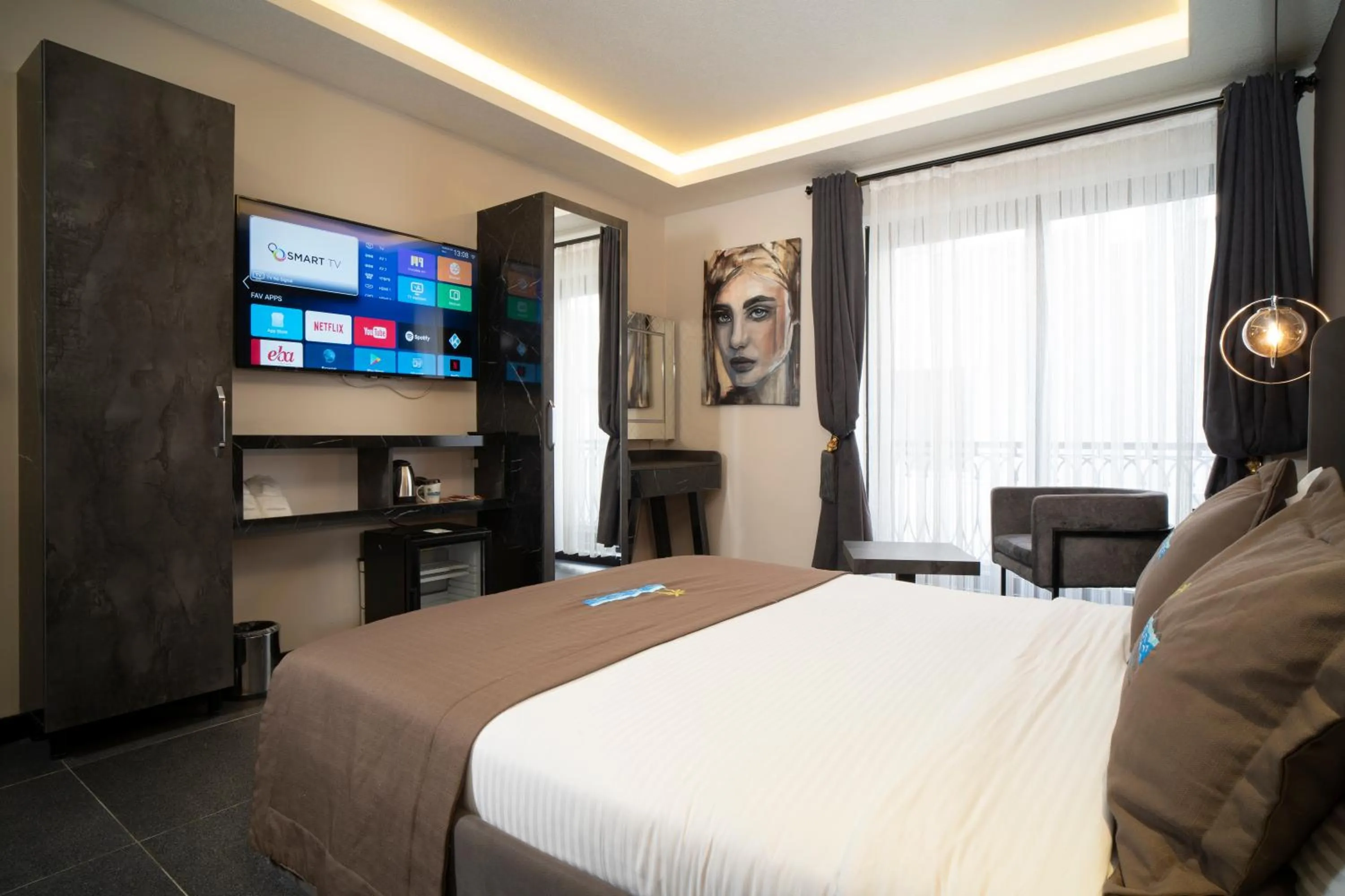 Photo of the whole room, Bed in La Cielo Hotel Bostancı