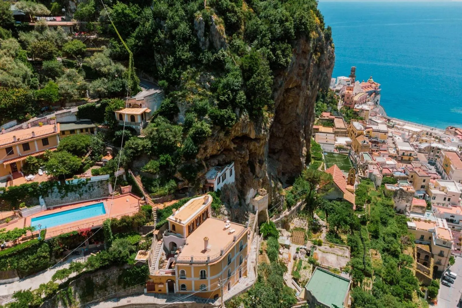 Bird's eye view in Residence Villa Rosa