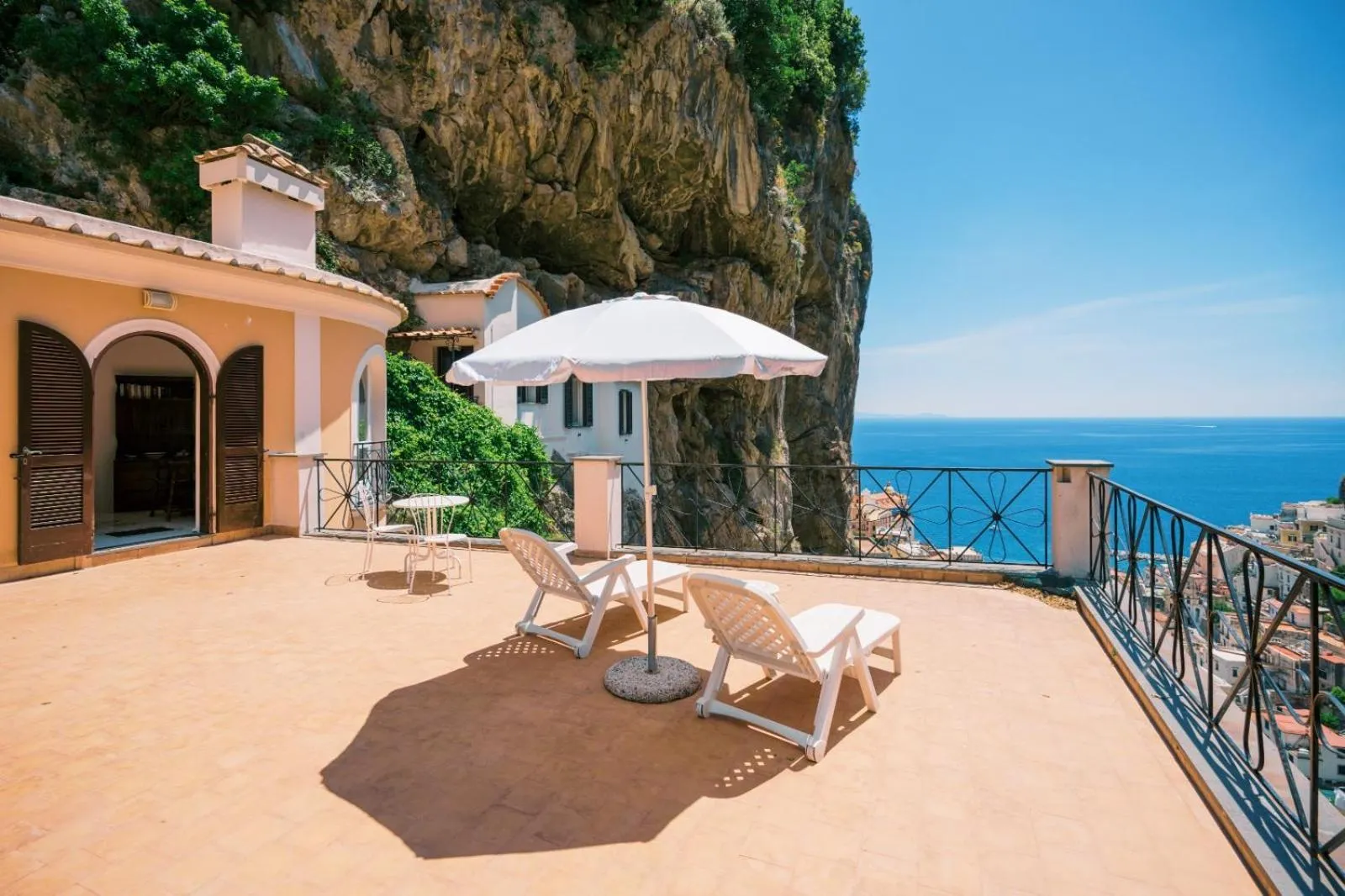 Balcony/Terrace in Residence Villa Rosa