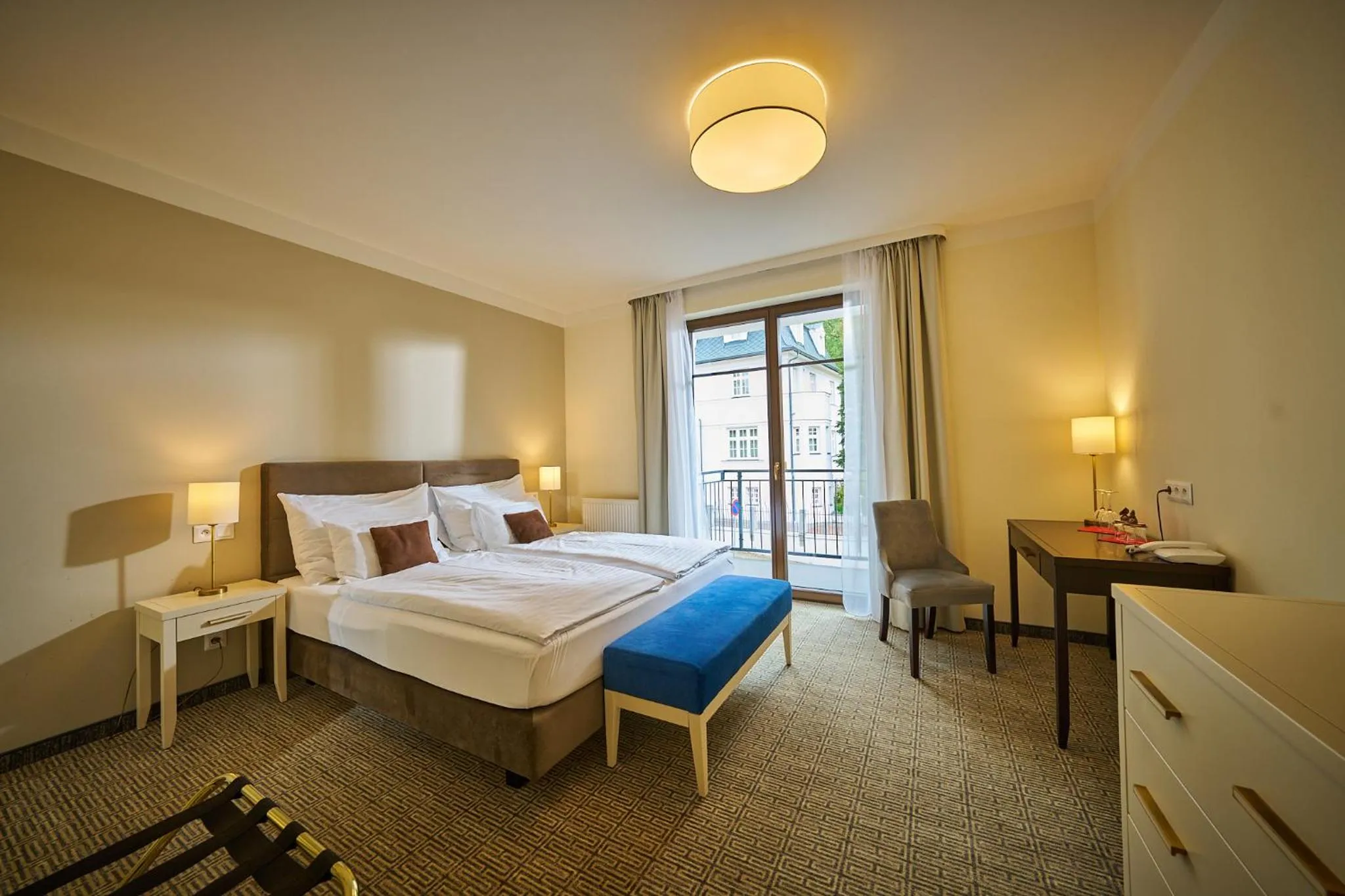 Bedroom, Bed in Wellness Hotel Queens