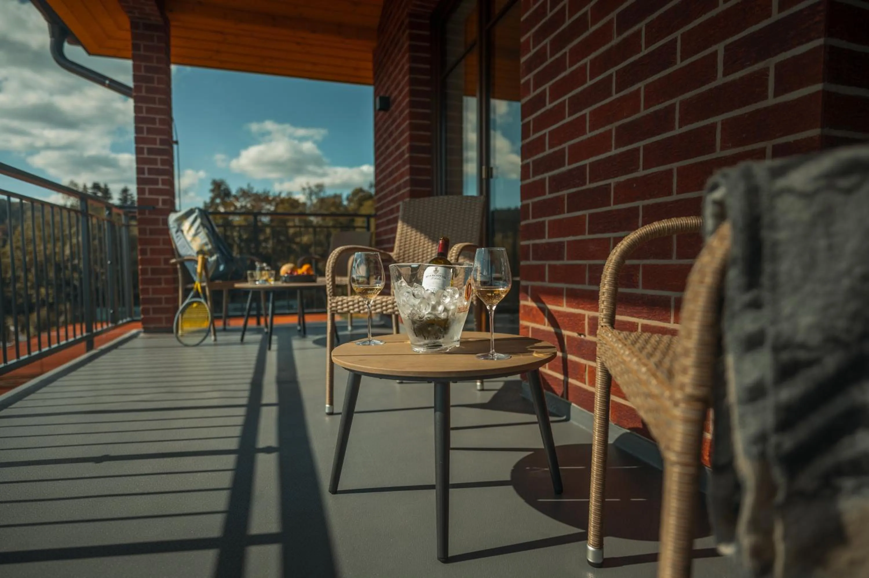 Balcony/Terrace in Wellness Hotel Queens