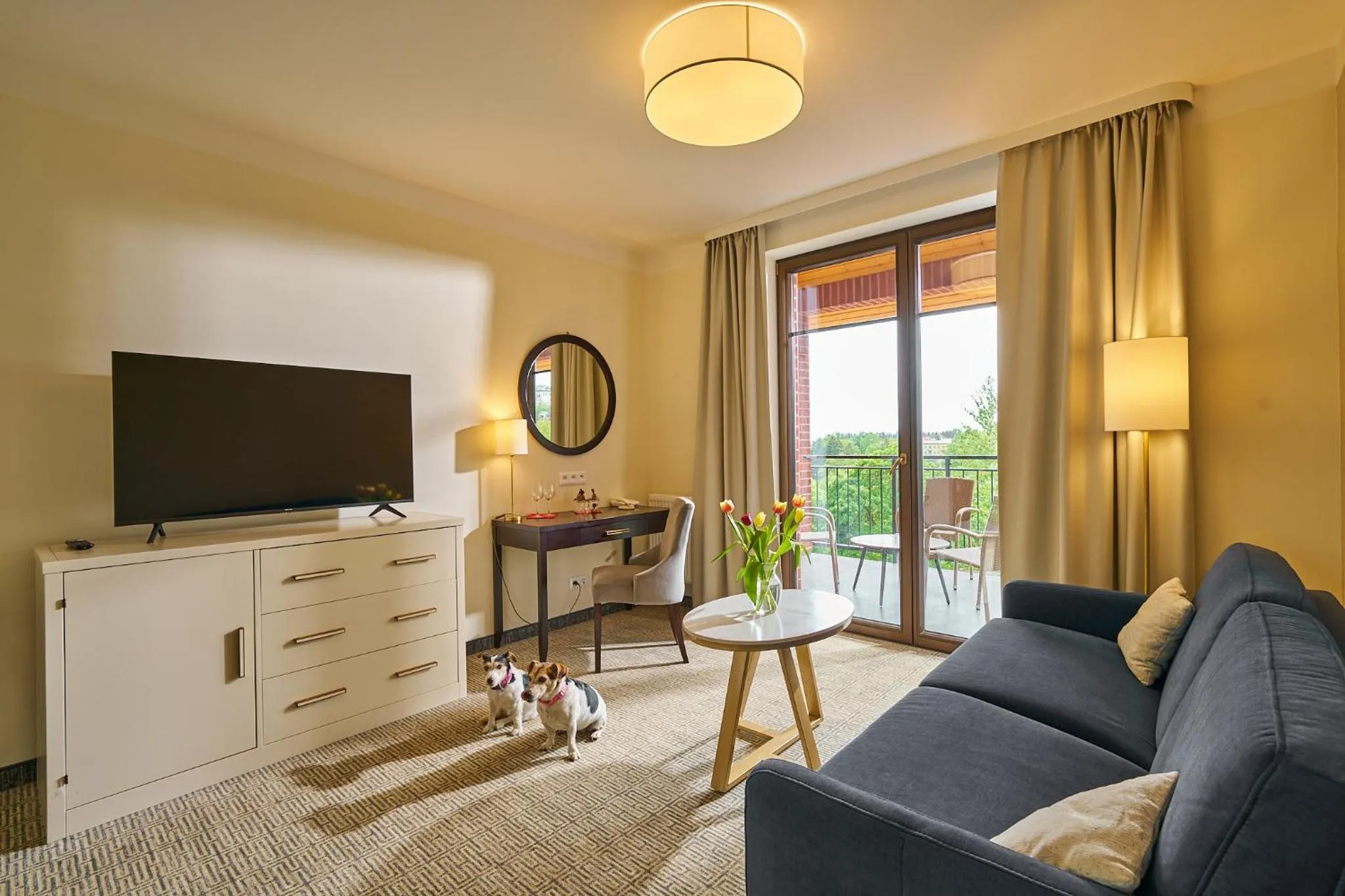 Living room in Wellness Hotel Queens