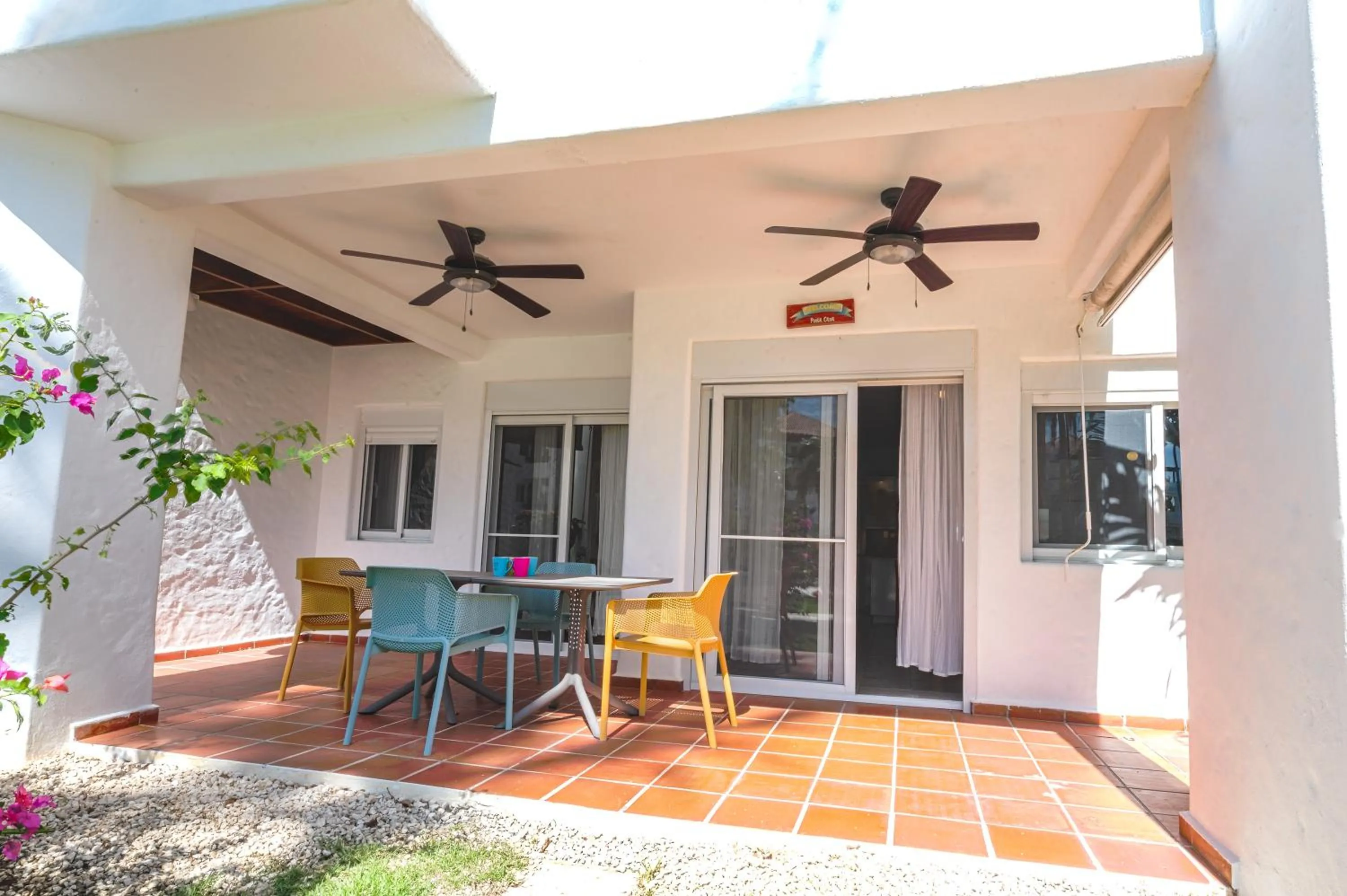 Balcony/Terrace in Stanza Mare Beach Front