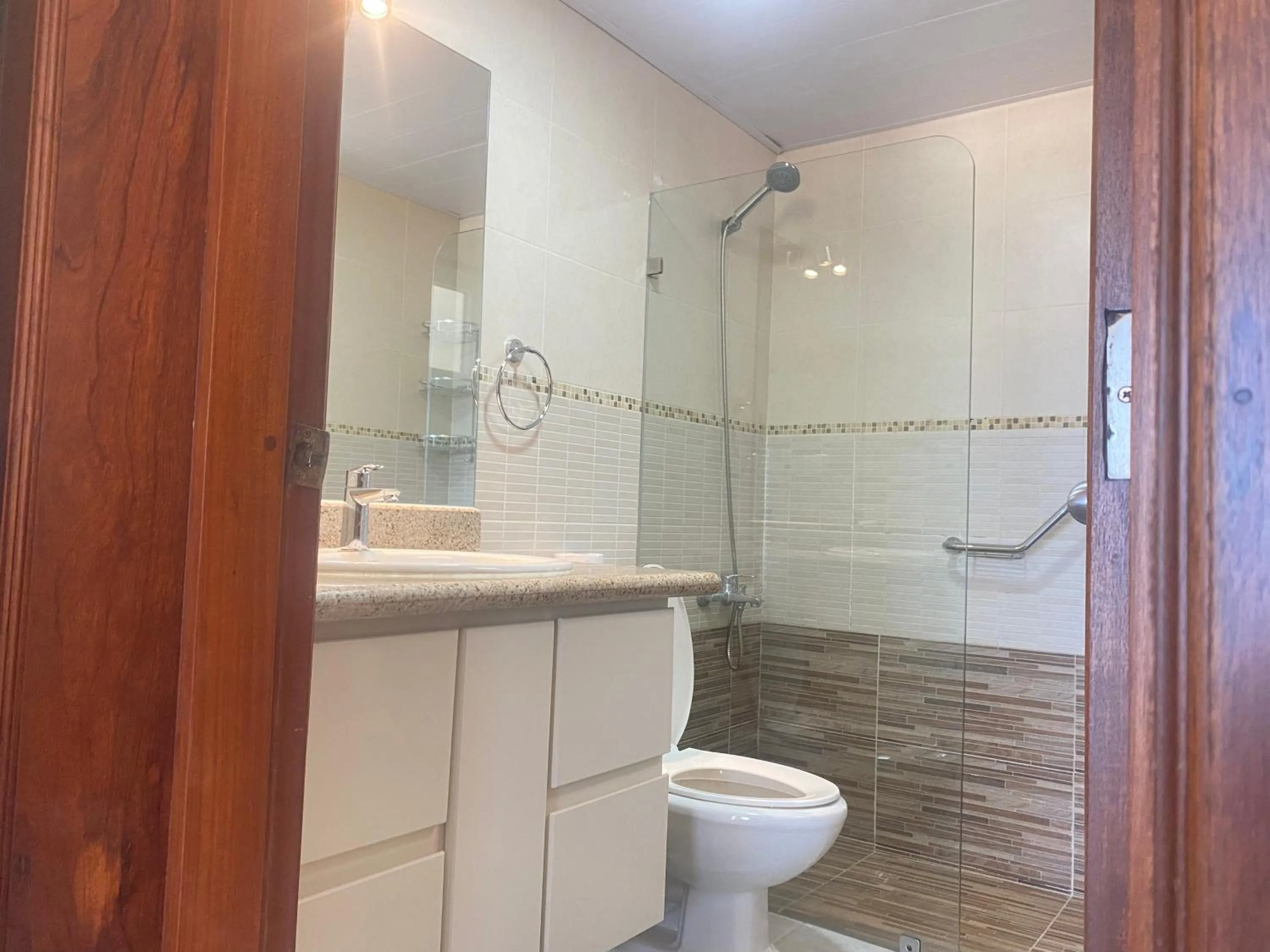 Shower in Stanza Mare Beach Front