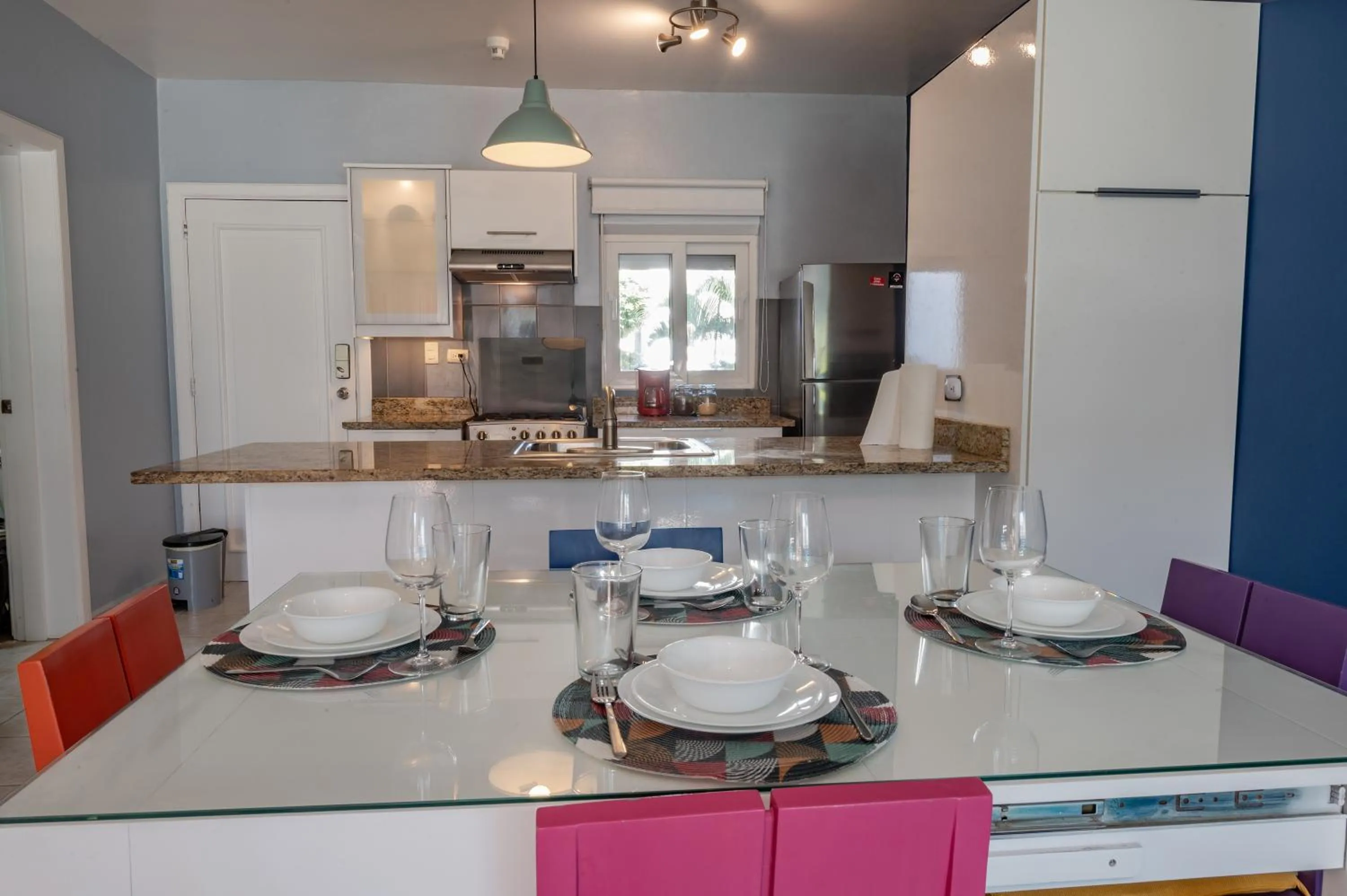 Dining area in Stanza Mare Beach Front