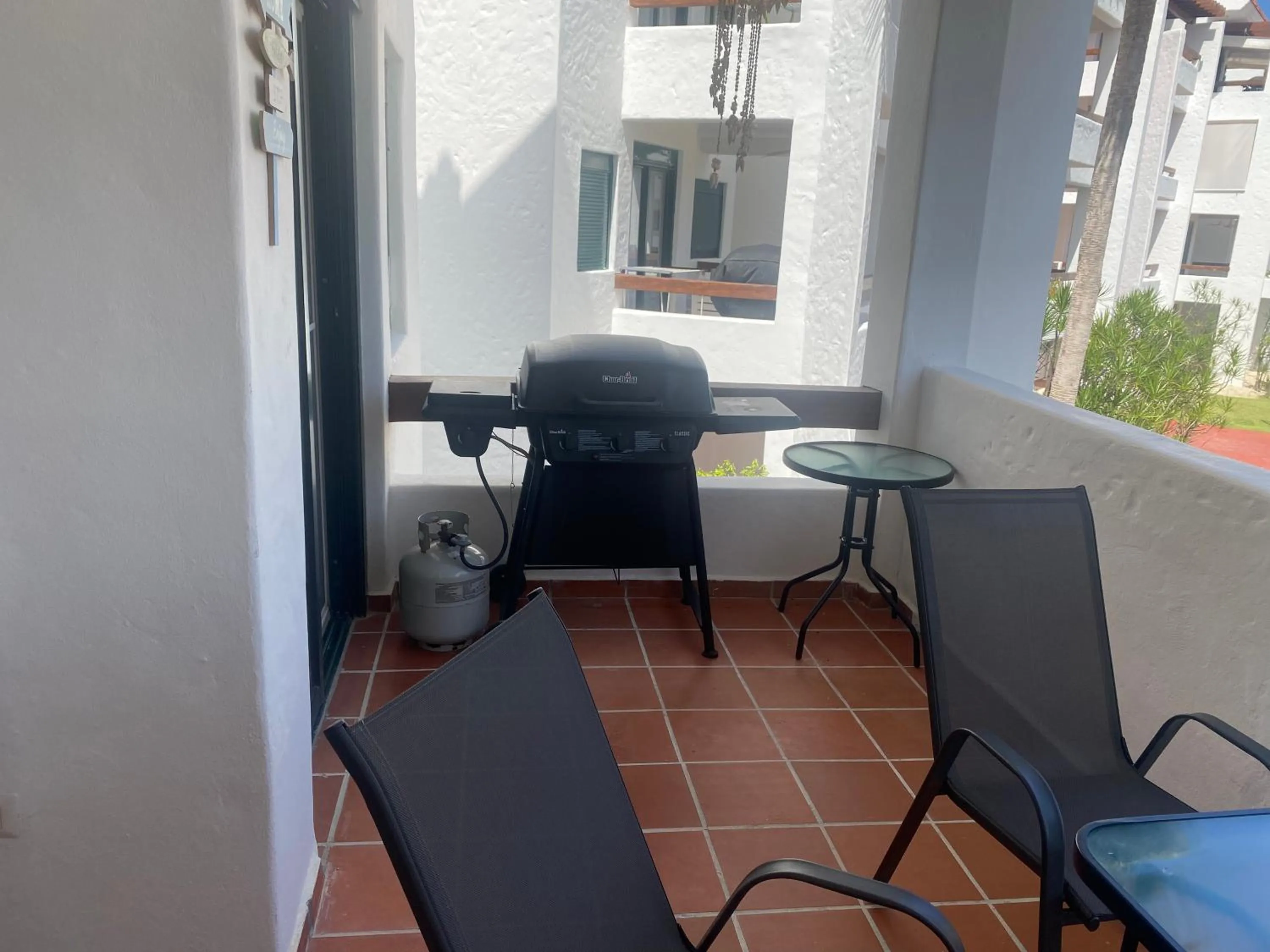 Balcony/Terrace in Stanza Mare Beach Front